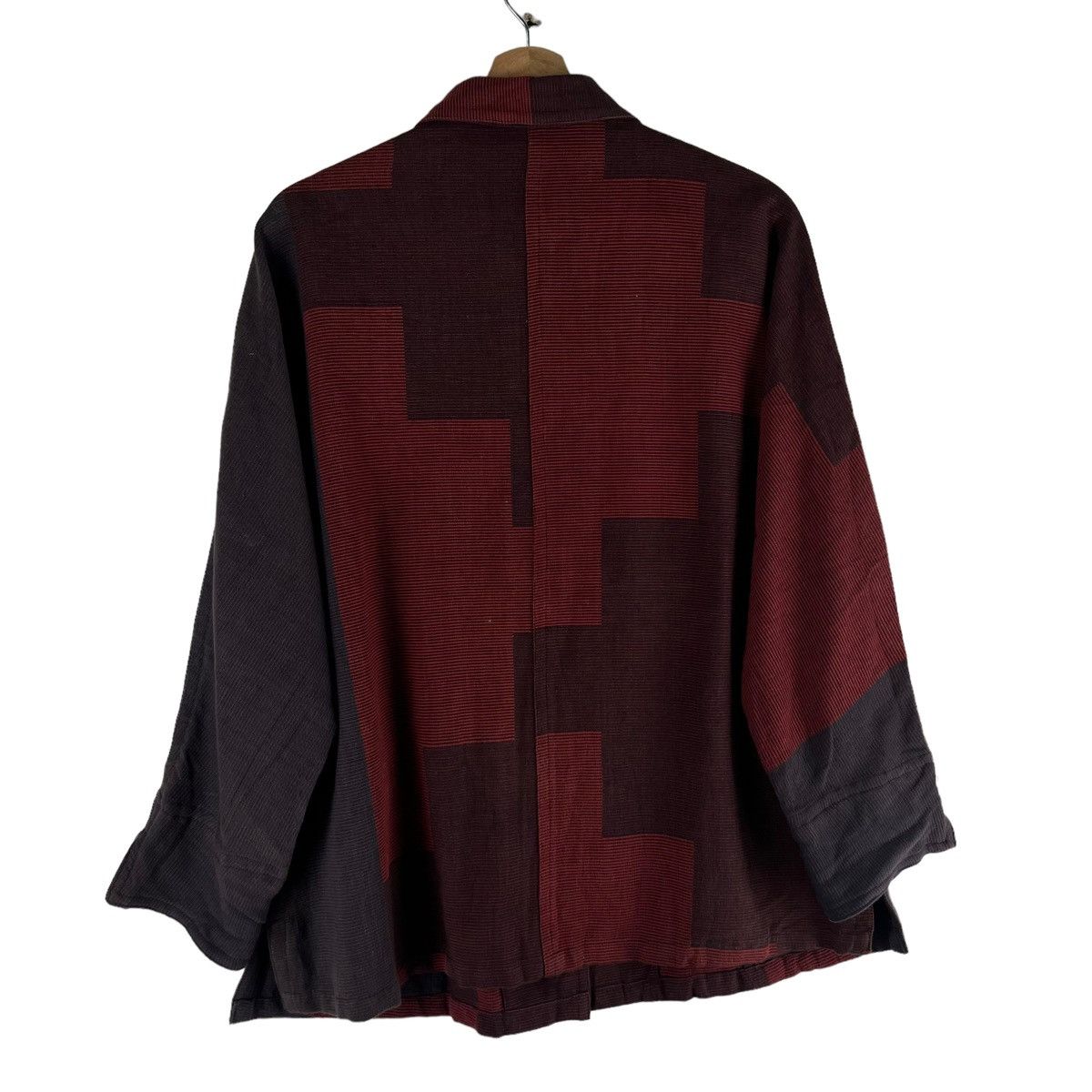 Japanese Brand 🔥VTG SHIRTS JACKET ART JAPAN YOKOHAMA ISSEY MIYAKE Size US M / EU 48-50 / 2 - 7 Thumbnail