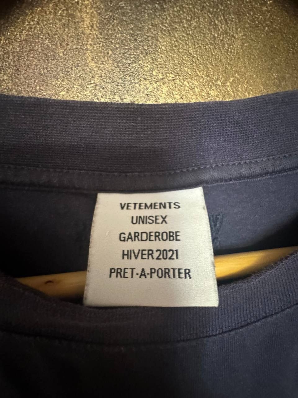 Vetements VETEMENTS POLIZEI TEE Size US L / EU 52-54 / 3 - 8 Thumbnail