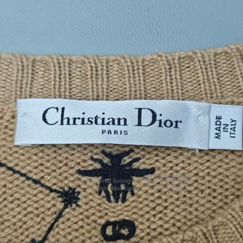 Dior Dior Camel-coloured embroidered bee constellation series c Size XS / US 0-2 / IT 36-38 - 5 Thumbnail