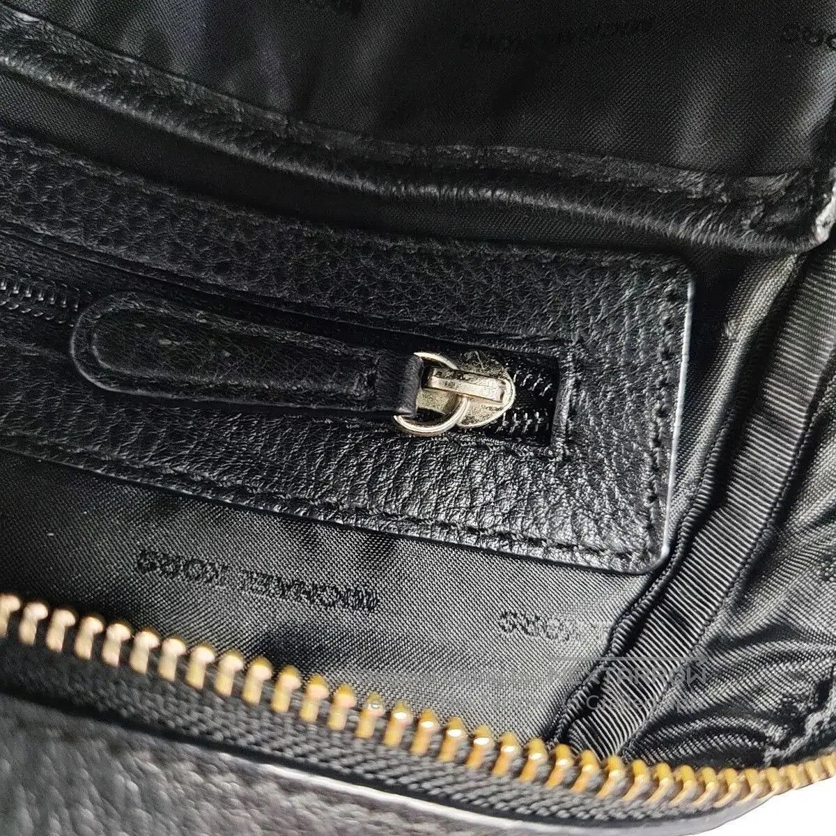 Michael Kors Michael Kors Black Sheepskin Patchwork Backpack. Size ONE SIZE - 6 Thumbnail