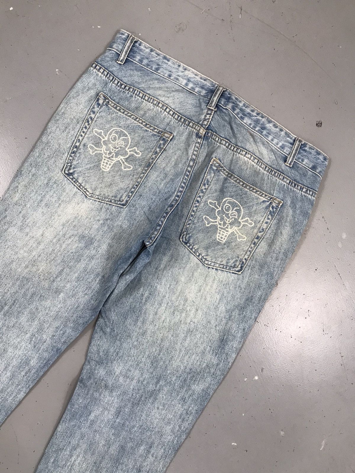 Icecream Vintage ice cream running dog printed skinny denim Size US 36 / EU 52 - 9 Thumbnail