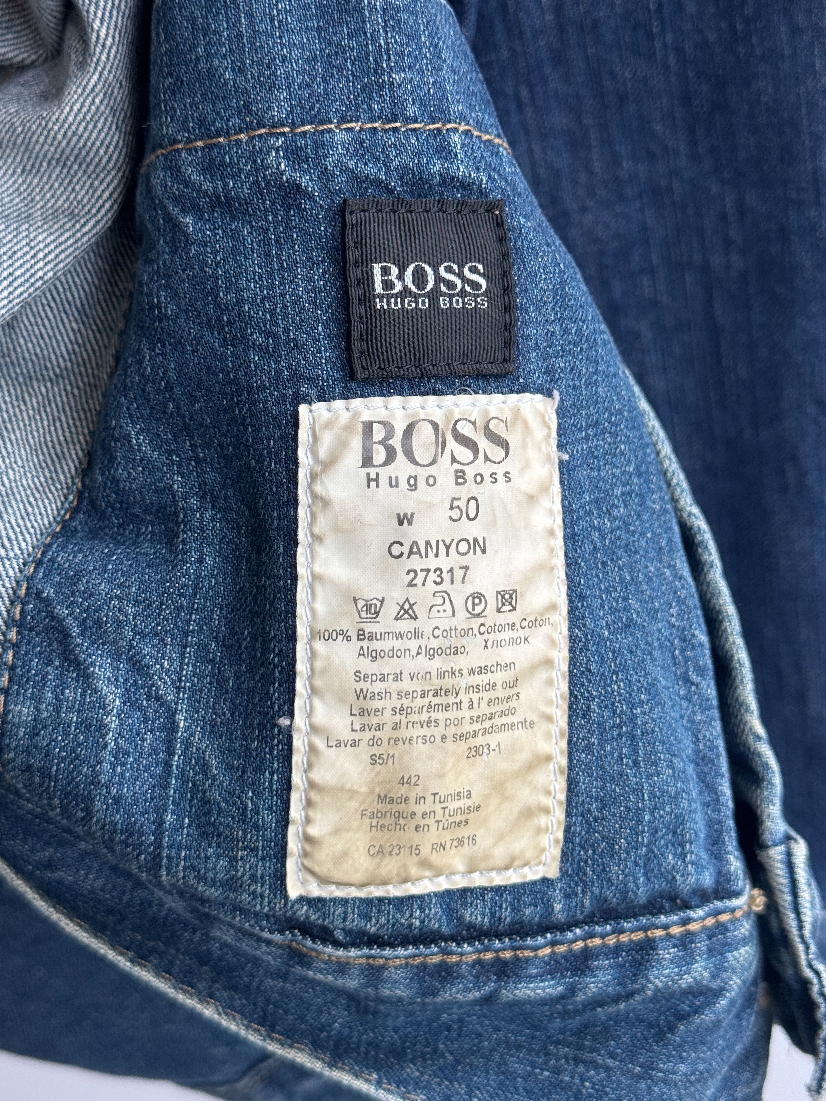 Hugo Boss Hugo Boss Blue Denim Jacket Size US M / EU 48-50 / 2 - 8 Thumbnail