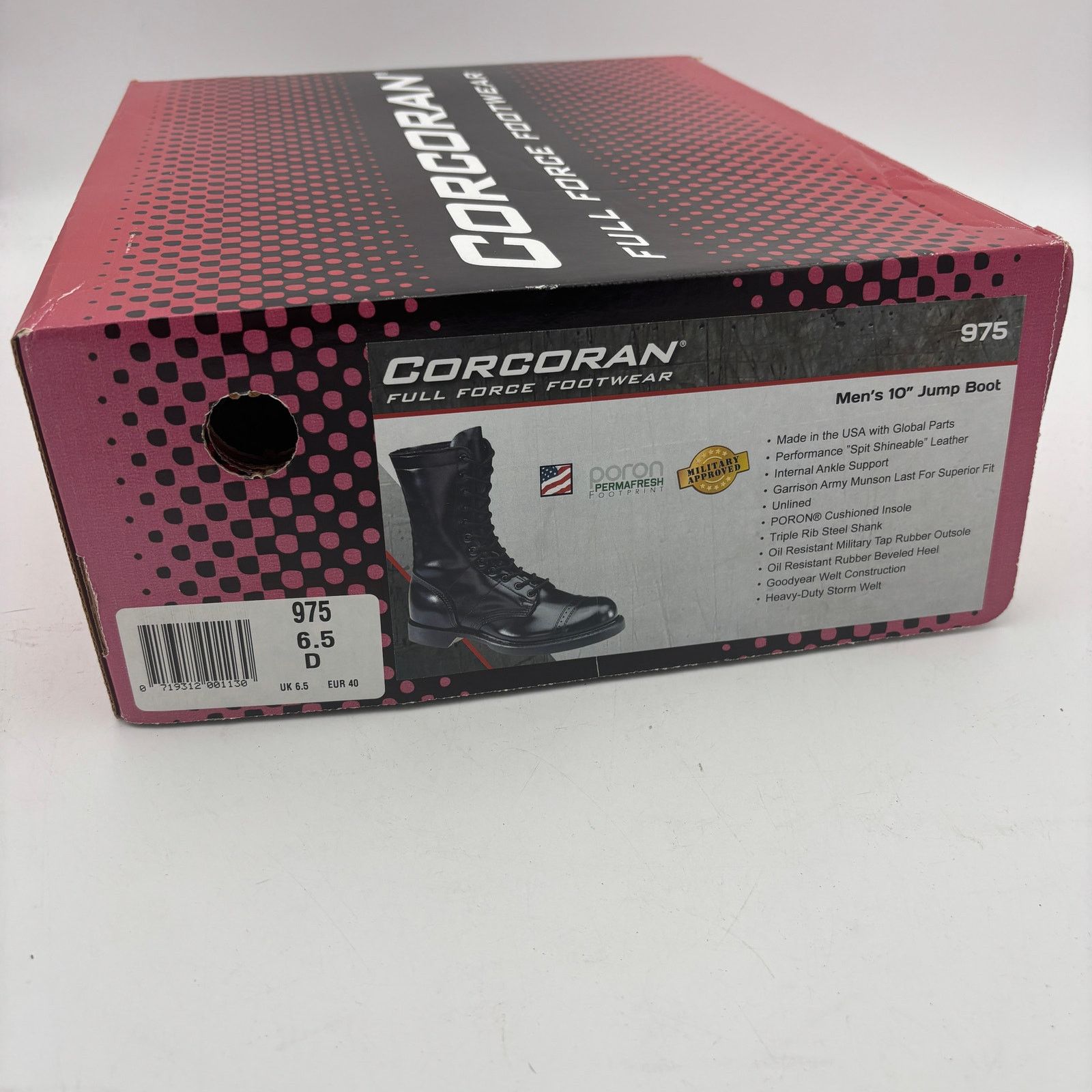 Corcoran NEW Corcoran 975 10" Jump Boots Men's 6.5 D Combat Size US 6.5 / EU 39-40 - 11 Thumbnail