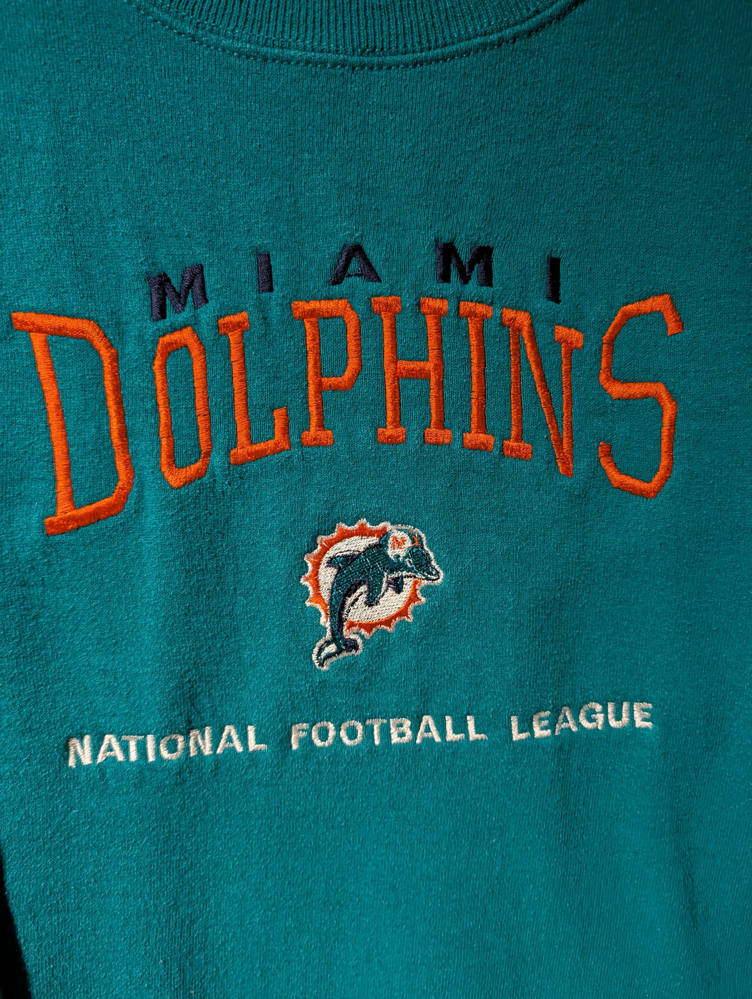 NFL Vintage Lee Sport Miami Dolphins Sweatshirt Crewneck Size US L / EU 52-54 / 3 - 2 Thumbnail