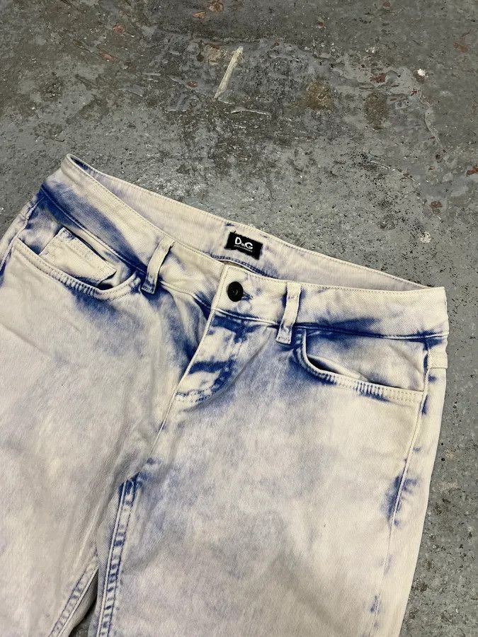 Dolce & Gabbana 2000s Dolce & Gabbana Creamy Denim Jeans Size 26" / US 2 / IT 38 - 6 Thumbnail