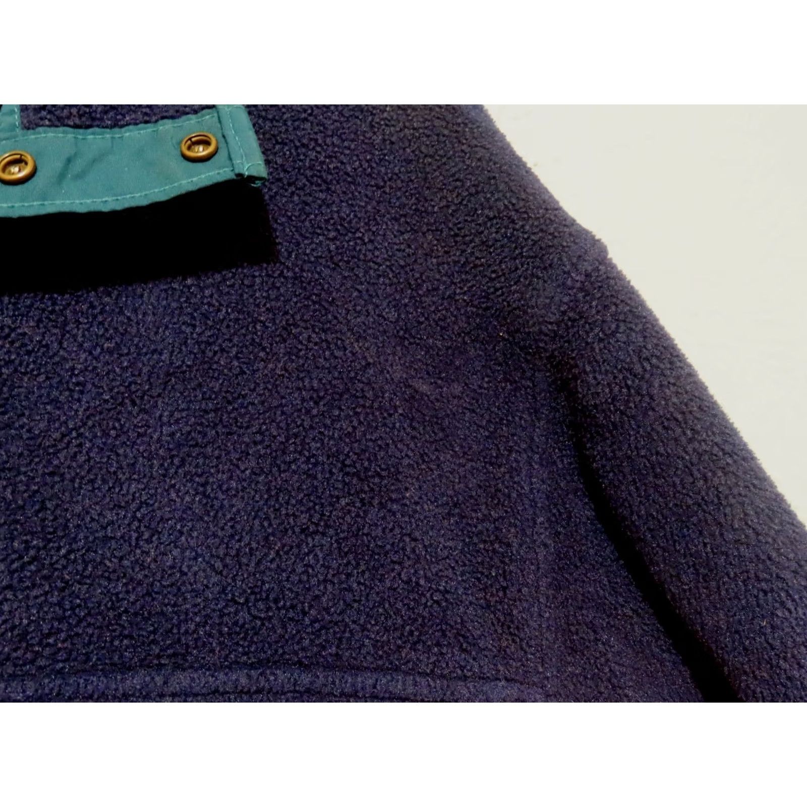 Vintage VINTAGE Woolrich Pullover Shirt M 1/2 Snap Fleece Blue Turquoise 80s Outdoor Men's Size US M / EU 48-50 / 2 - 5 Thumbnail