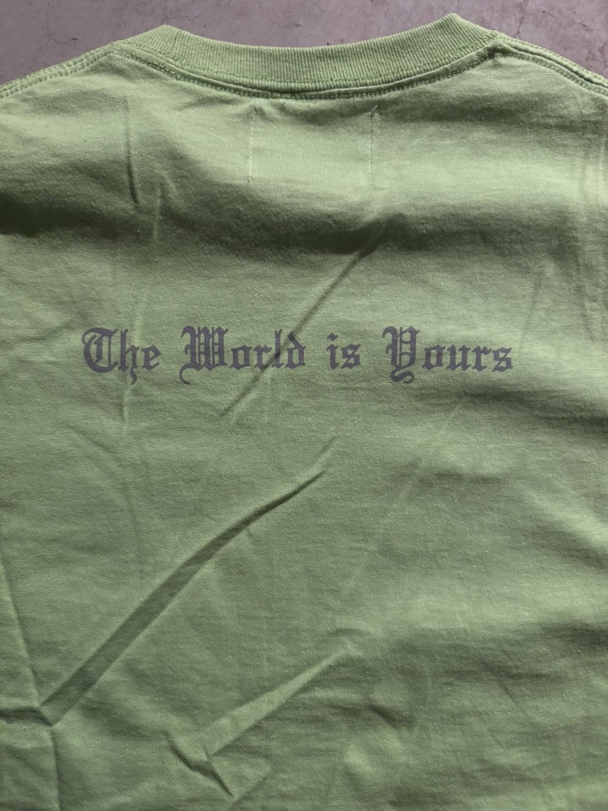 Awake NY Awake NY The World is Yours Tee Neon Green Size US M / EU 48-50 / 2 - 4 Thumbnail