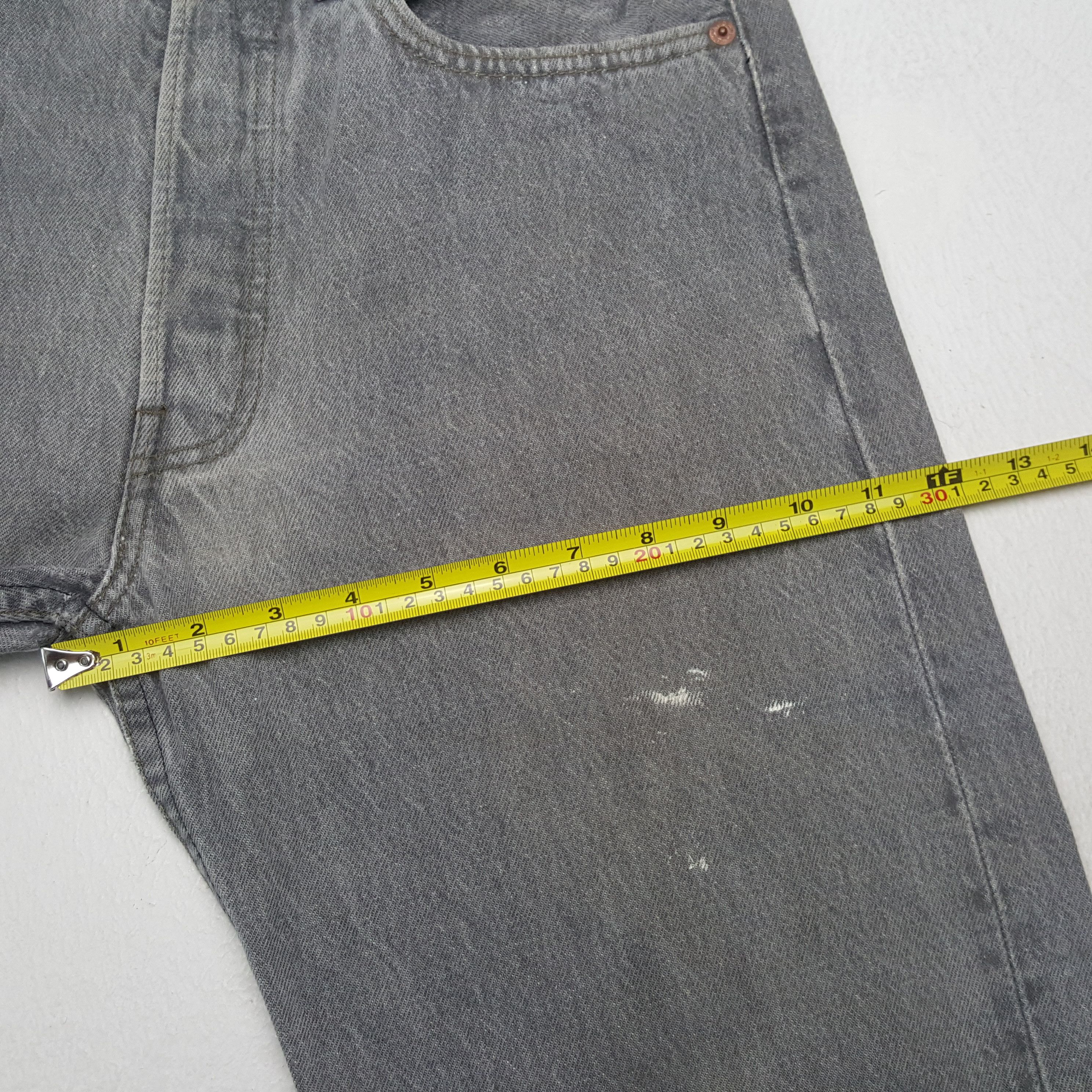 Levi's Levis 501 Made in USA Gray Jeans RR10 Size US 30 / EU 46 - 9 Thumbnail