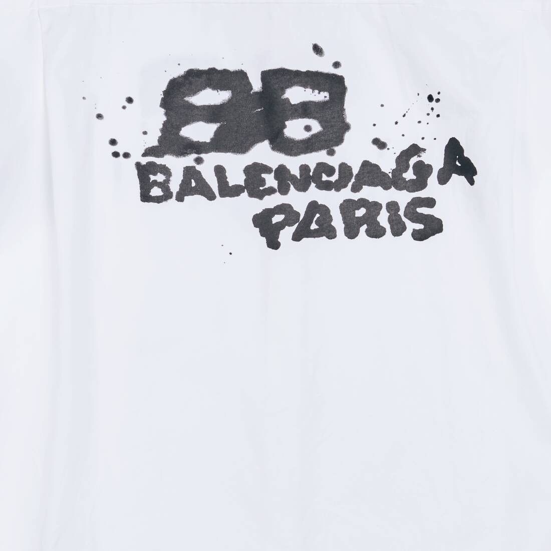 Balenciaga o1la1rc1a0625 Hand-Drawn Bb Icon Long Sleeve Shirt Size US M / EU 48-50 / 2 - 8 Thumbnail