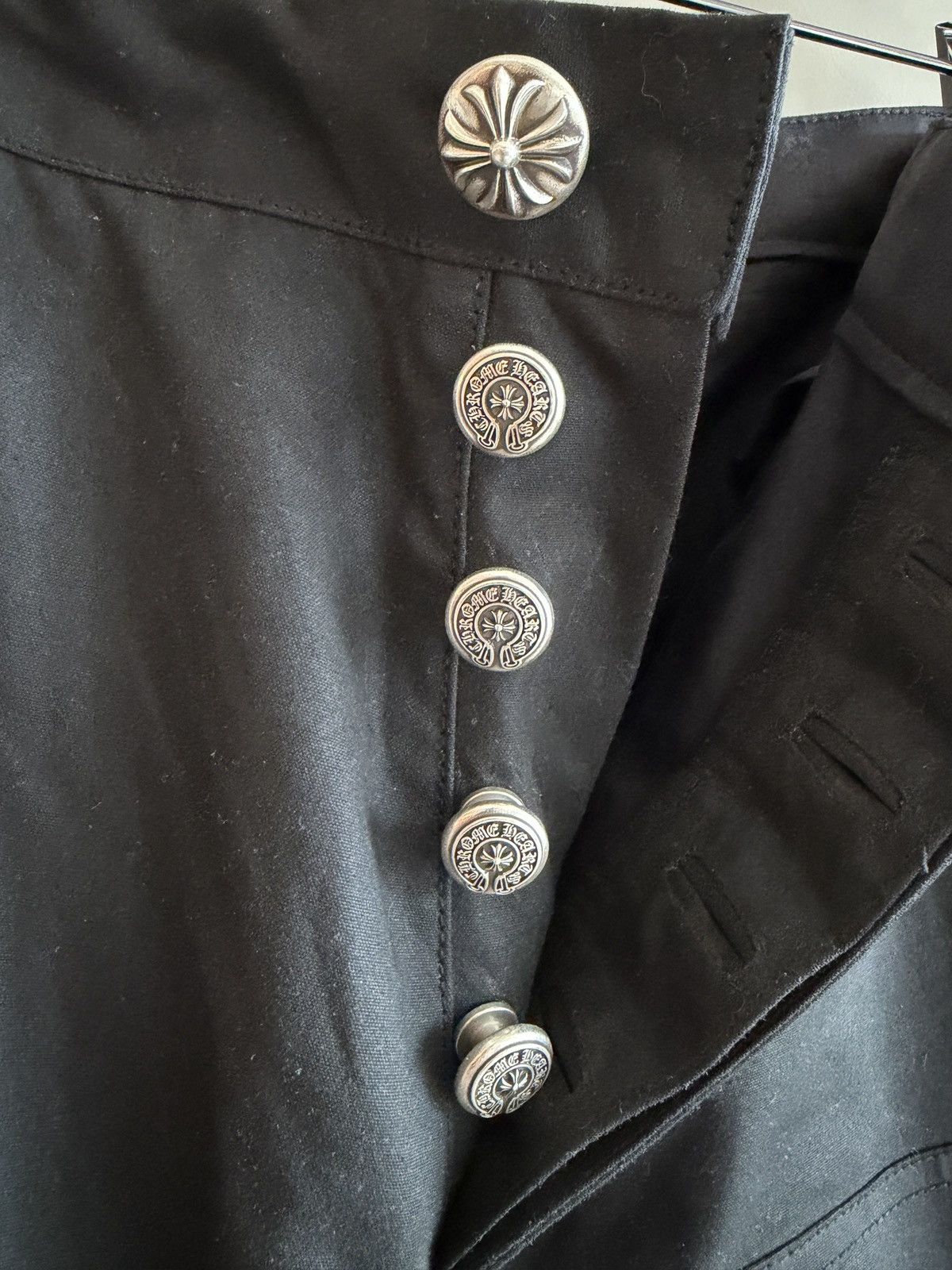 Chrome Hearts Chrome Hearts Waxed Double Knee Carpenter Pants Sz 36 Size US 36 / EU 52 - 7 Thumbnail