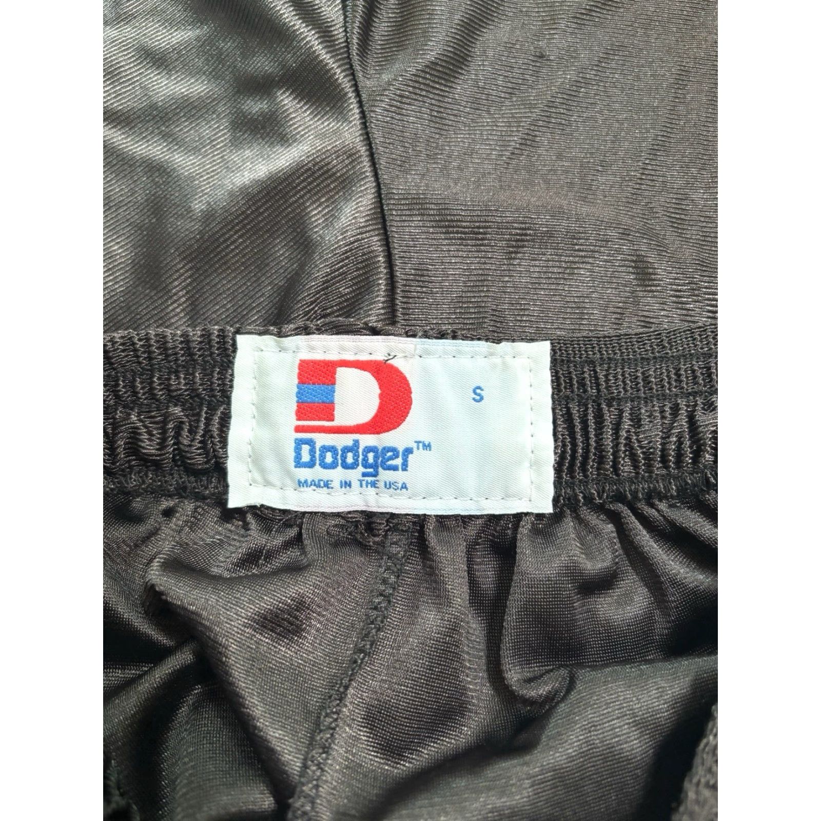 Vintage VINTAGE Dodgers Dazzle Basketball Shorts Mens S Black 90s NOS NWT Made in USA Athletic Activewear Basketball Mens Size US 29 - 7 Thumbnail