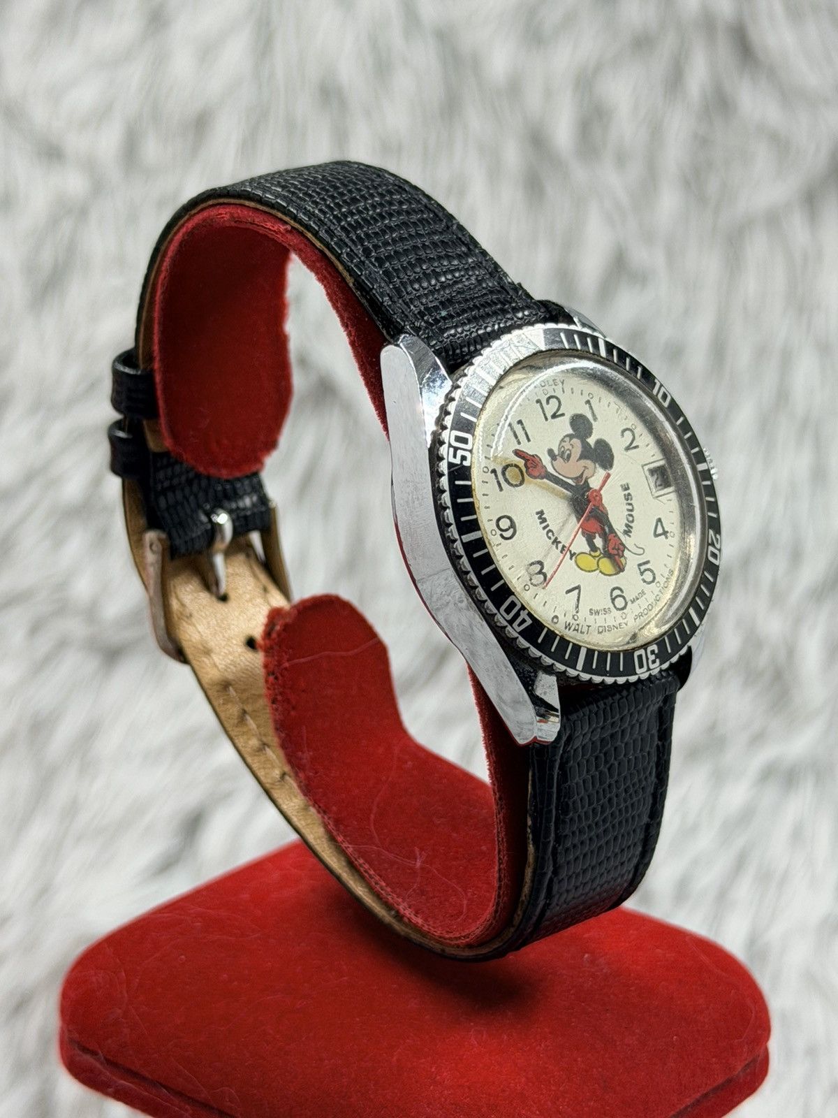 Seiko VTG Skin Diver BRADLEY Mickey Mouse Hand Wind Men’s Watch Size ONE SIZE - 3 Thumbnail