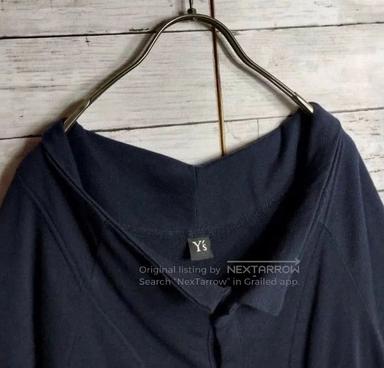 Yohji Yamamoto Yohji Yamamoto Wiz Cotton 3/4 Sleeve Top Size US M / EU 48-50 / 2 - 3 Thumbnail