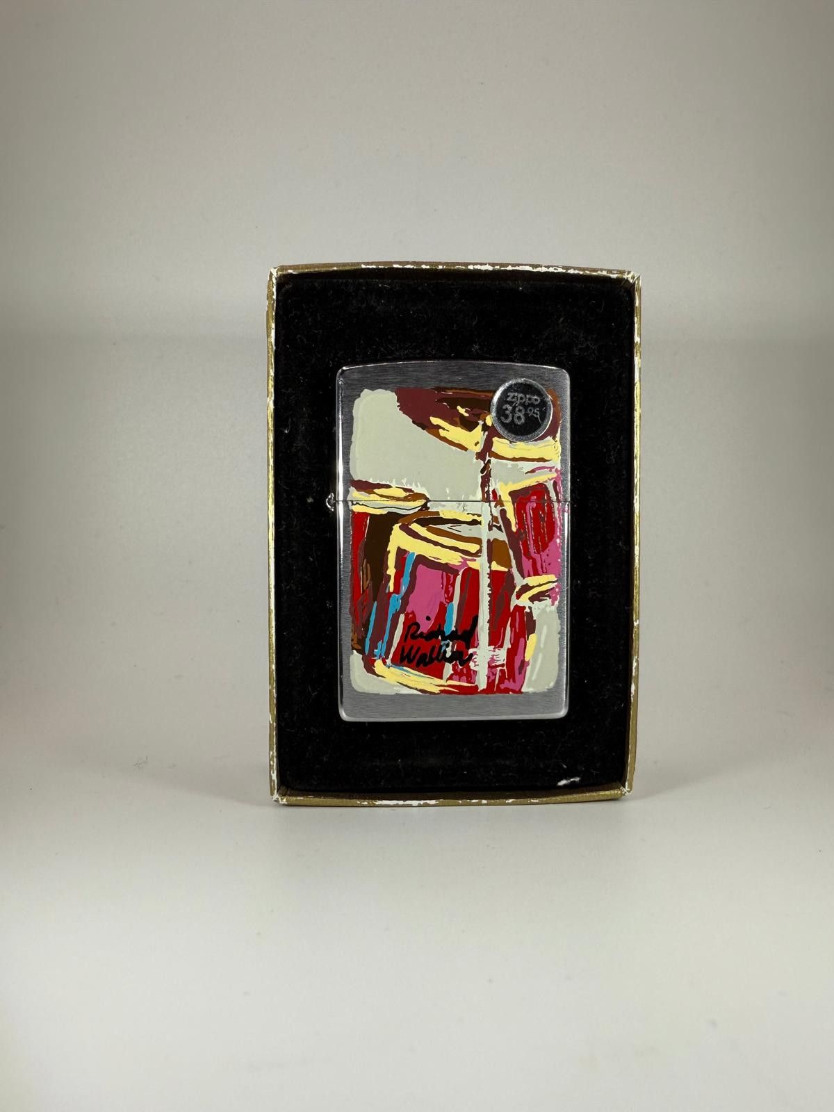 Zippo 90's Zippo Richard Wallich Artwork Windproof Lighter Size ONE SIZE - 1 Thumbnail
