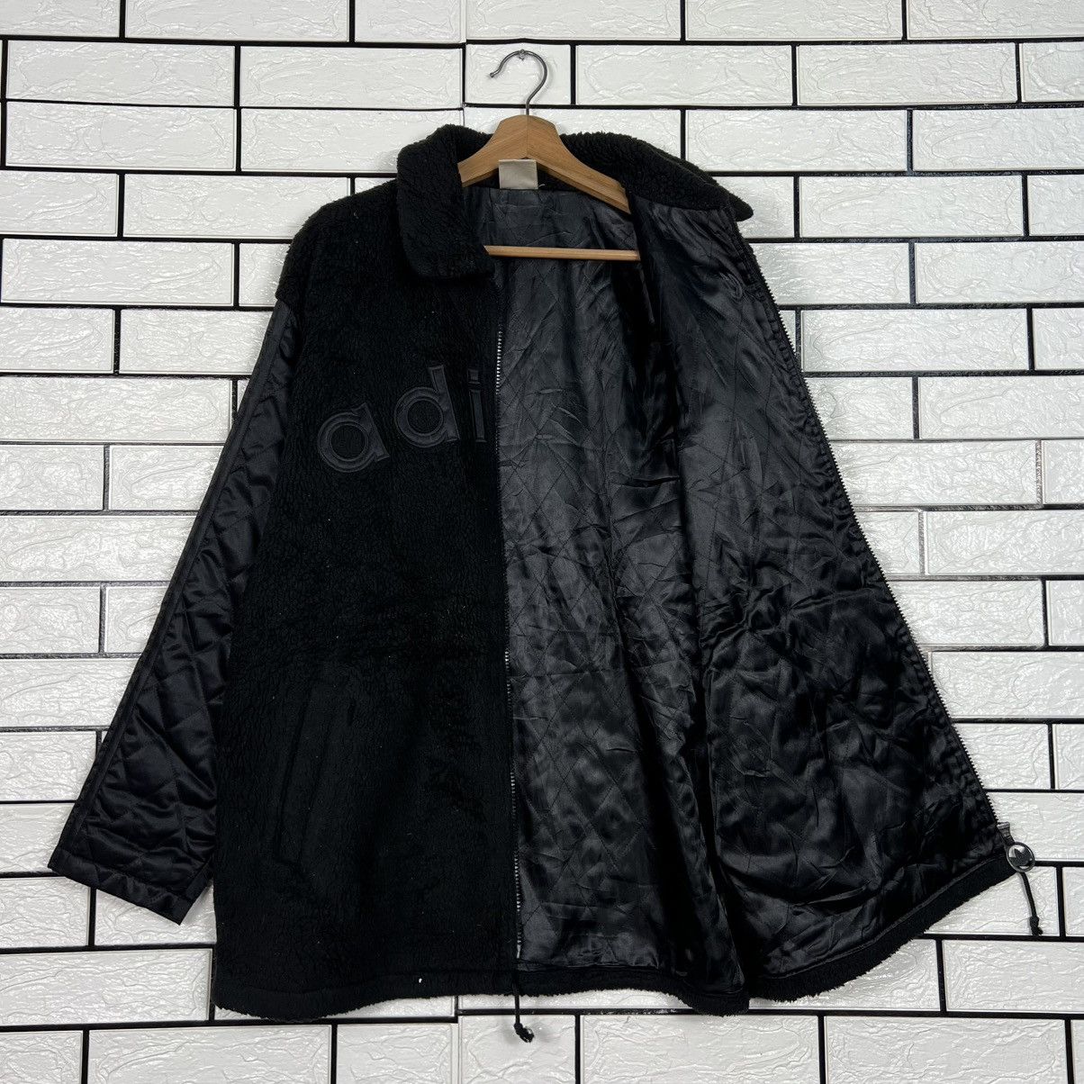 Adidas Vintage 90's ADIDAS Embroidery Big Logo Fleece #4056-C184 Size US S / EU 44-46 / 1 - 8 Thumbnail