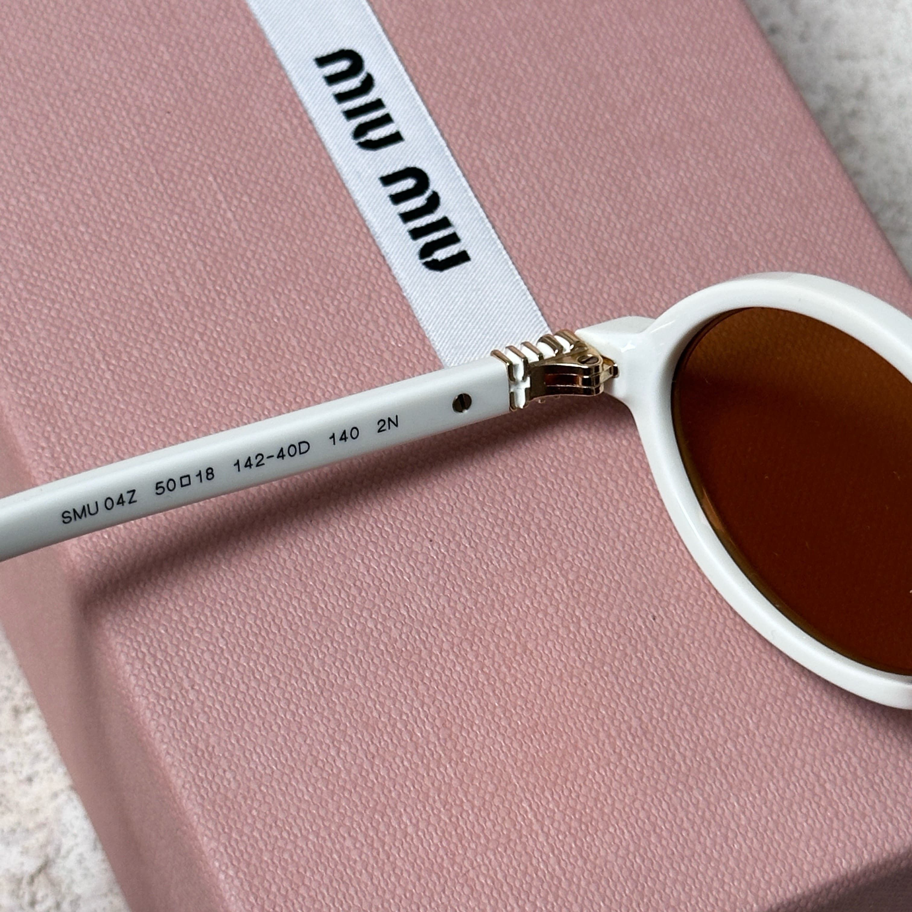 Miu Miu MIU MIU 0MU 04ZS SUNGLASSES Size ONE SIZE - 4 Thumbnail