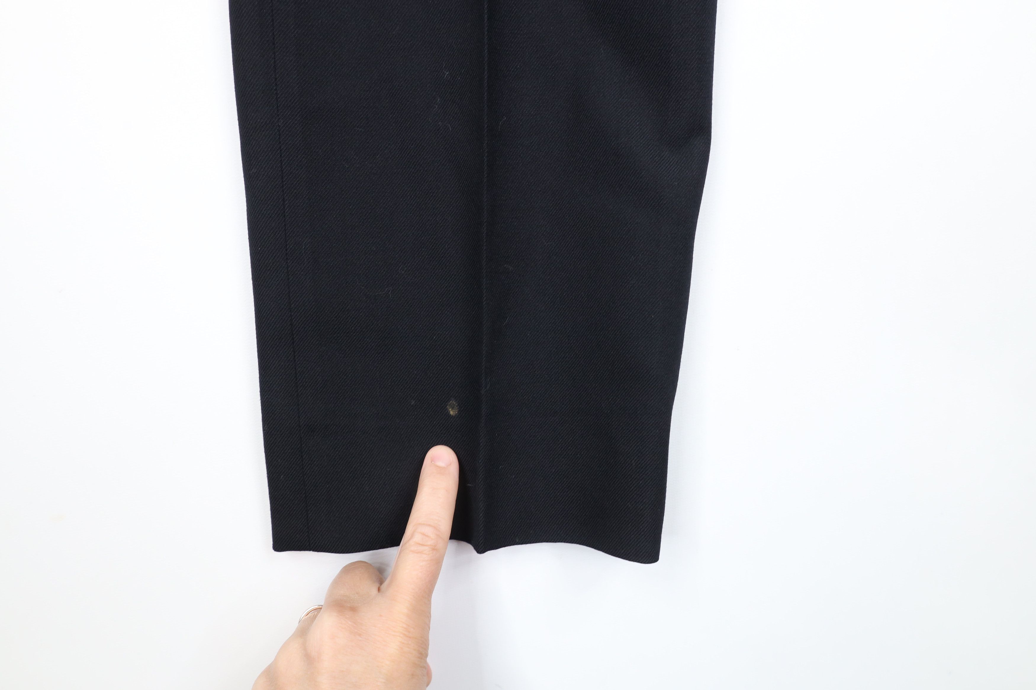 Vintage Vintage 50s Korean War Wool Blend Military Pants Black USA Size US 29 - 5 Thumbnail