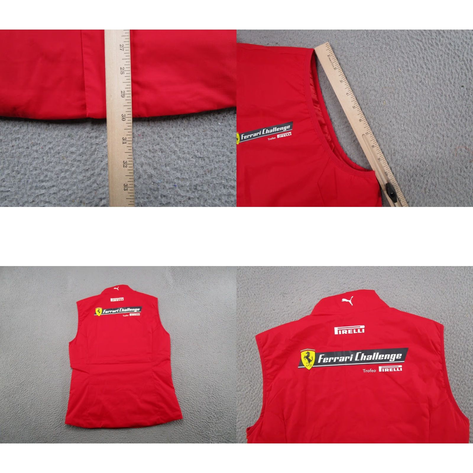 Puma Puma Ferrari Puffer Vest Men's M Racing Red Zip NEW Vest Size US M / EU 48-50 / 2 - 8 Thumbnail