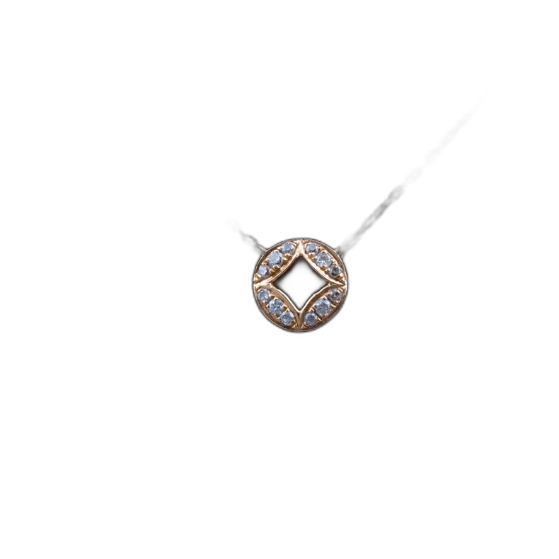 Tiffany & Co. 18K Rose Gold Natural Diamond Necklace Size ONE SIZE - 1 Thumbnail