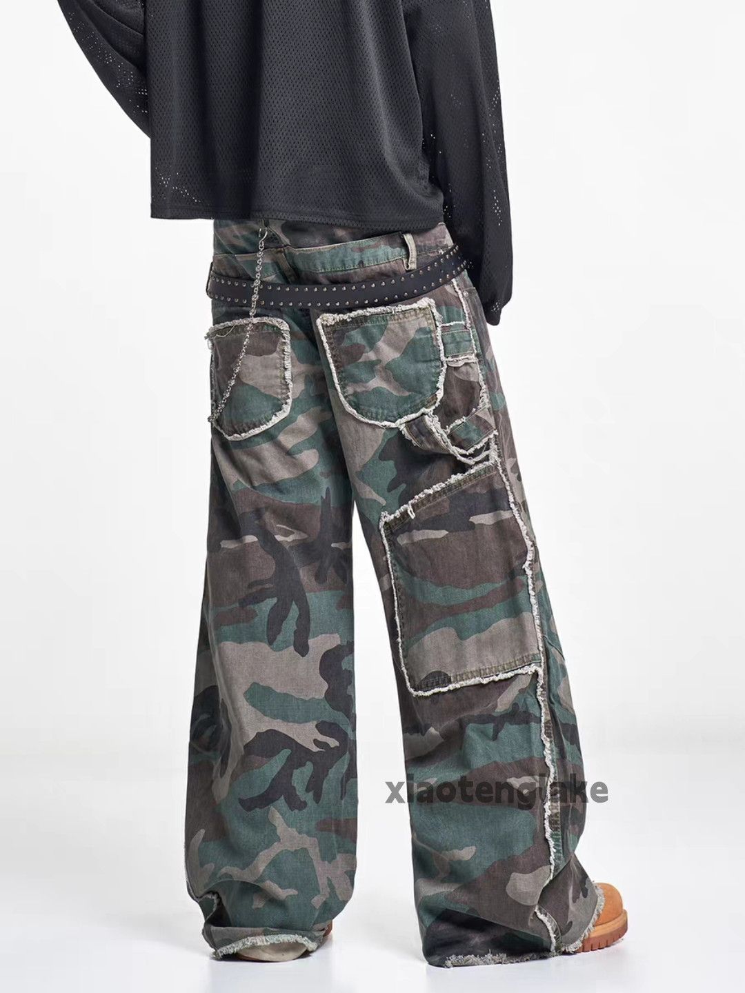 Jean ltx vintage loose baggy skate hiphop carpenter pants Size US 32 / EU 48 - 6 Thumbnail