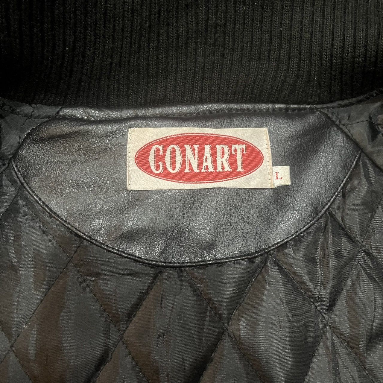 Rap Tees Vintage Conart LA Leather Jacket Size US L / EU 52-54 / 3 - 8 Thumbnail