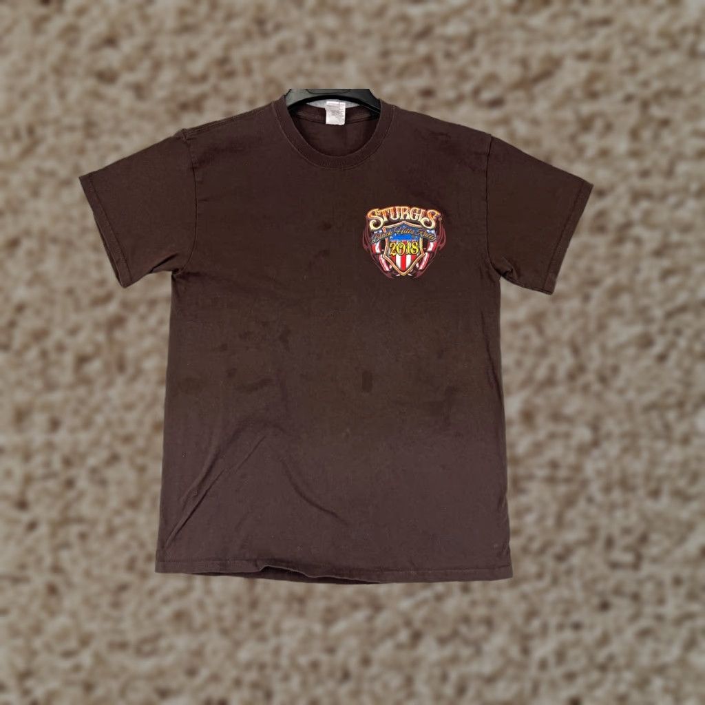Vintage Sturgis Shirt Womens Medium Brown 78th Annual Black Hills Rally Eagle Motorcycle Shirt Womens M Brown 78th Annual Black Hills Rally Eagle Motorcycle Size M / US 6-8 / IT 42-44 - 1 Thumbnail