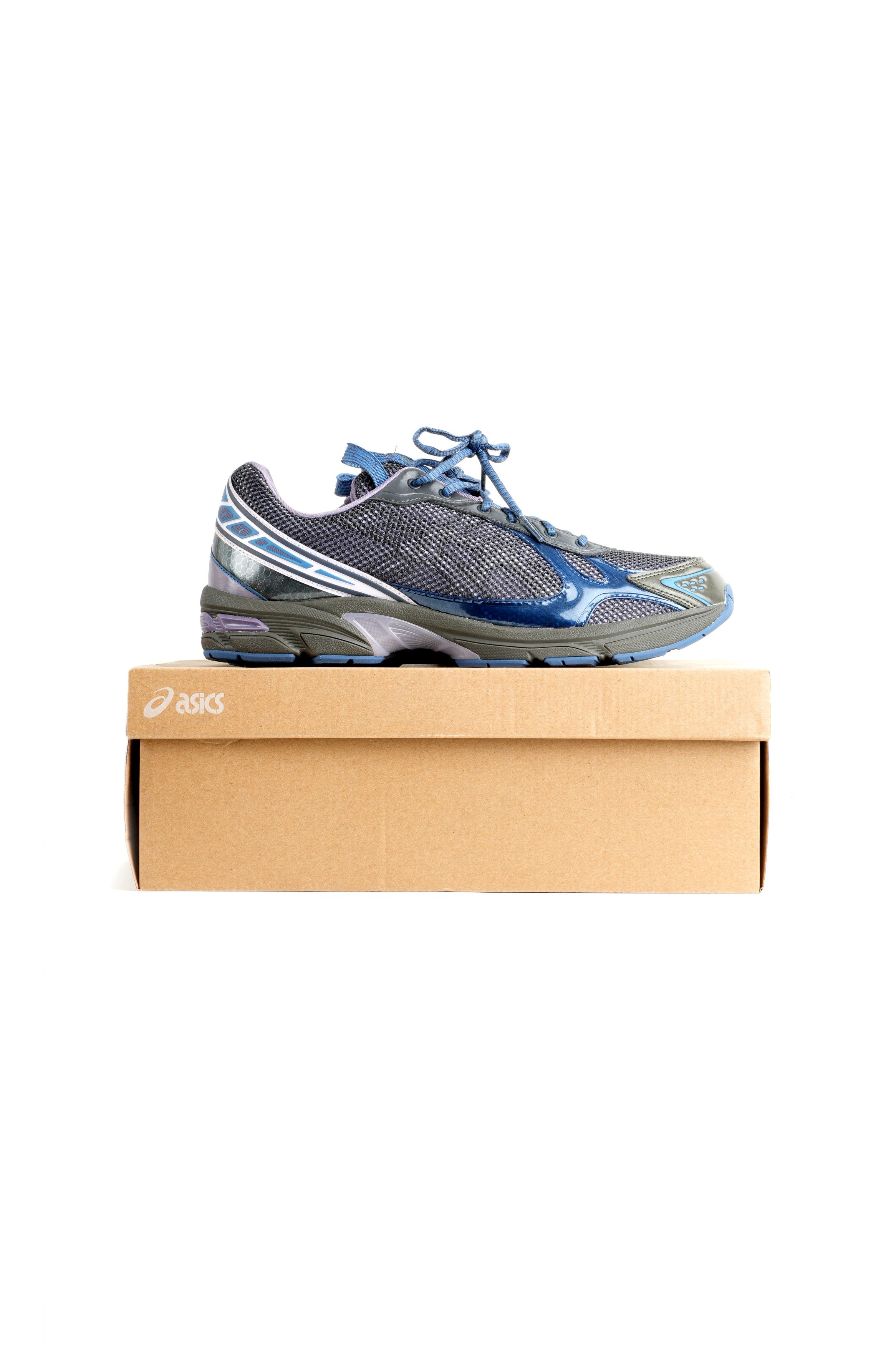 Asics × Kiko Kostadinov UB4-S Gel-1130 Sneakers "Graphite Grey/Grand Shark" Size US 12 / EU 45 - 1 Thumbnail