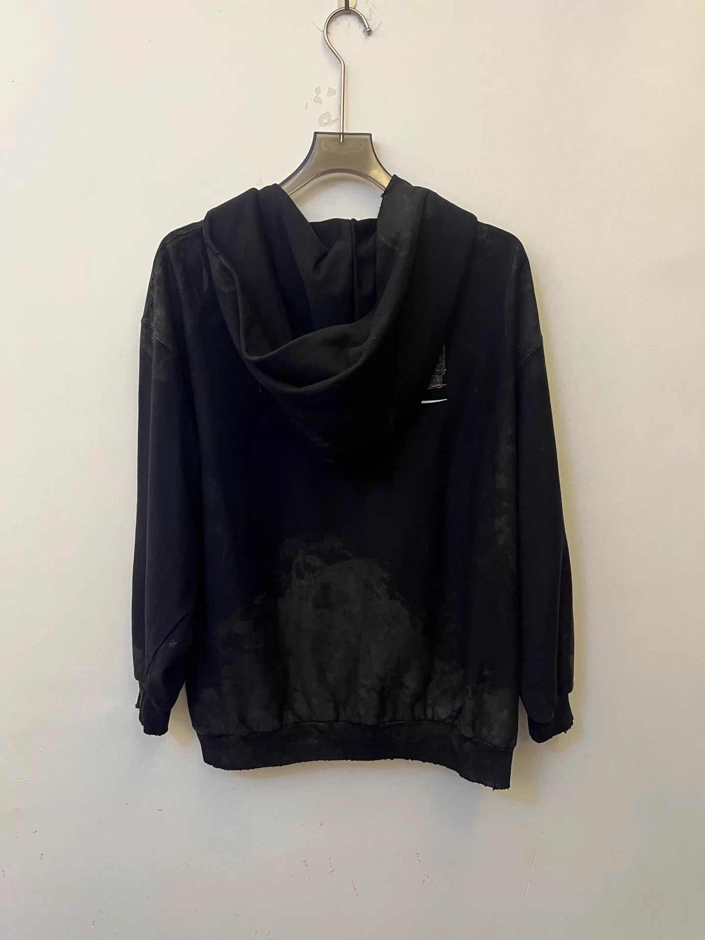 Balenciaga Balenciaga 23SS Tape Cola Mud-Dyed Zip Hoodie L Size US L / EU 52-54 / 3 - 3 Thumbnail