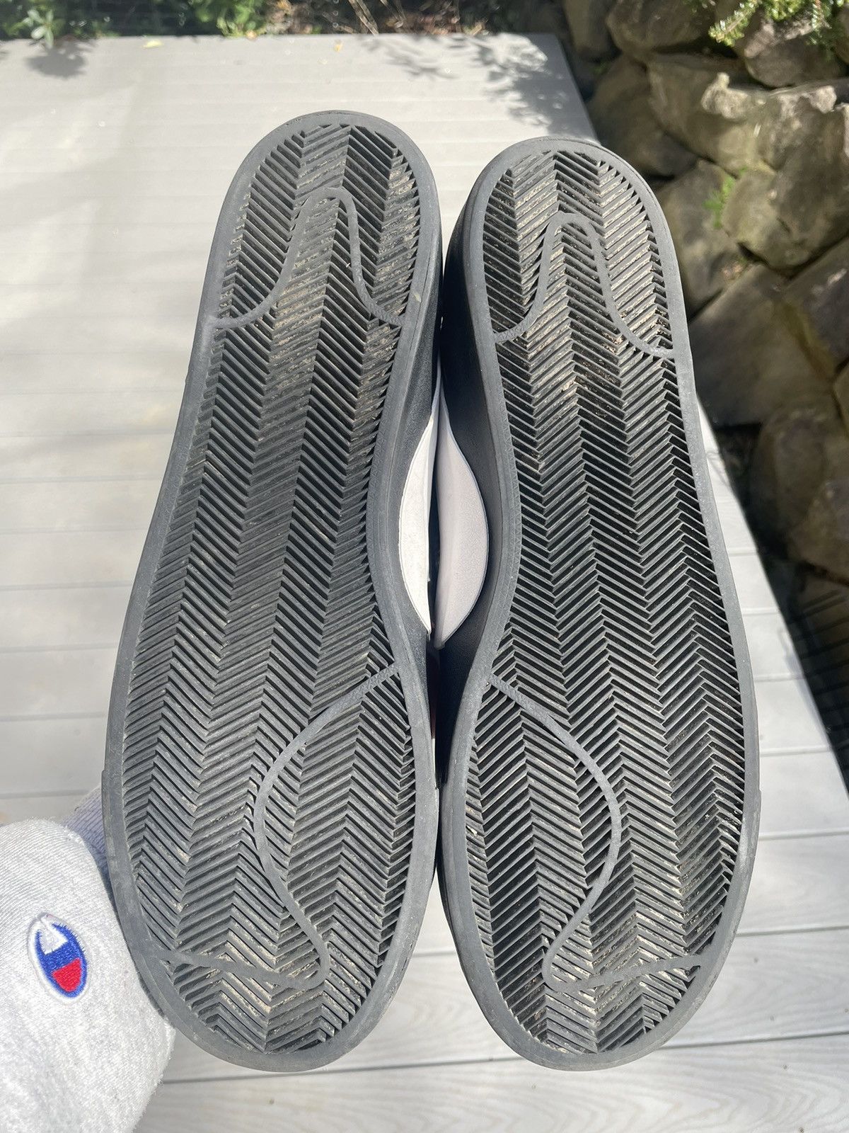 Nike × Off-White Nike x Off-White Grim Reaper Blazer Mid Size US 11.5 / EU 44-45 - 10 Thumbnail
