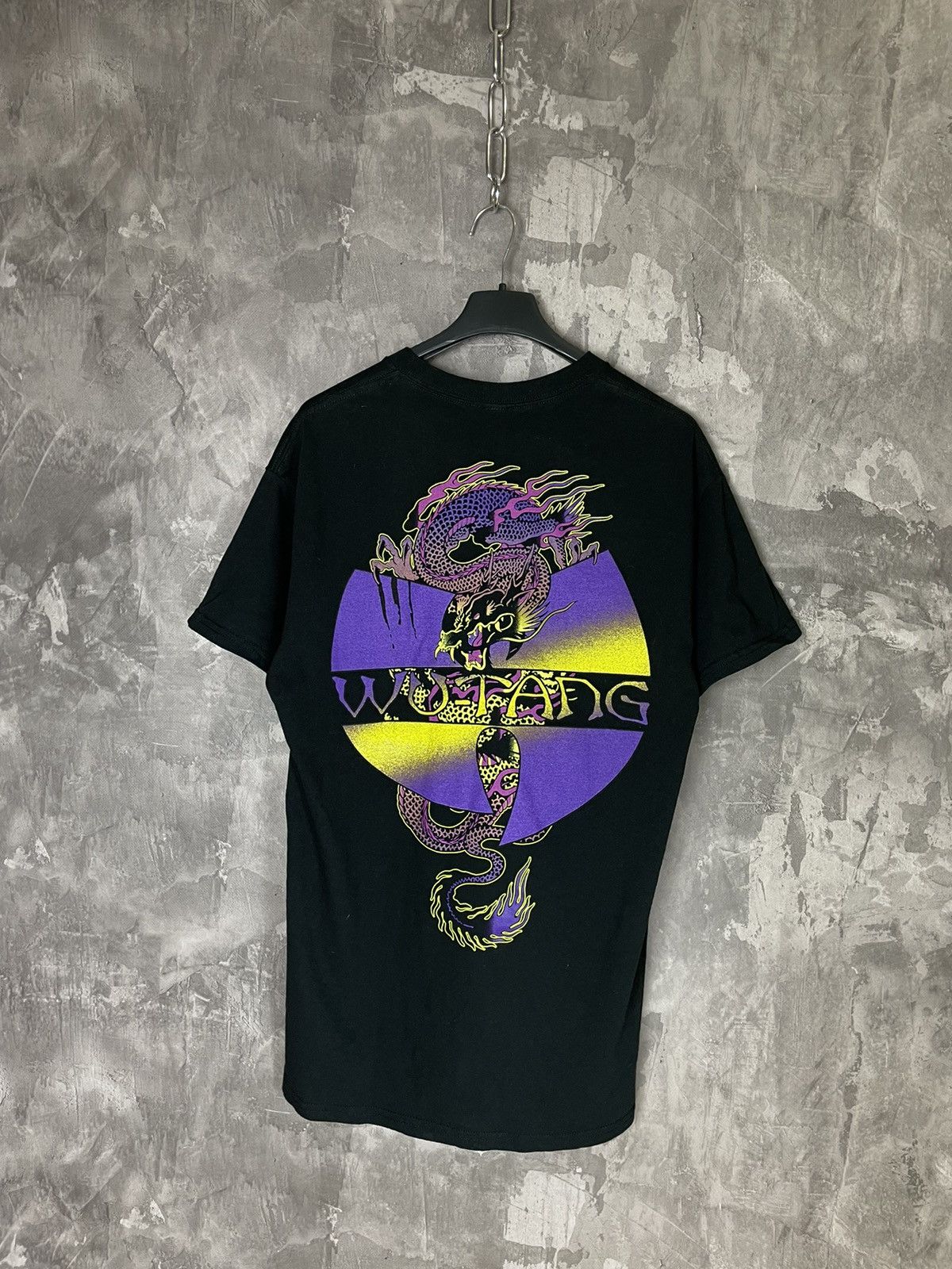 Vintage × Wu-Tang Clan Wu Tang Clan Wear Vintage T-Shirt Big Logo Size US M / EU 48-50 / 2 - 2 Thumbnail