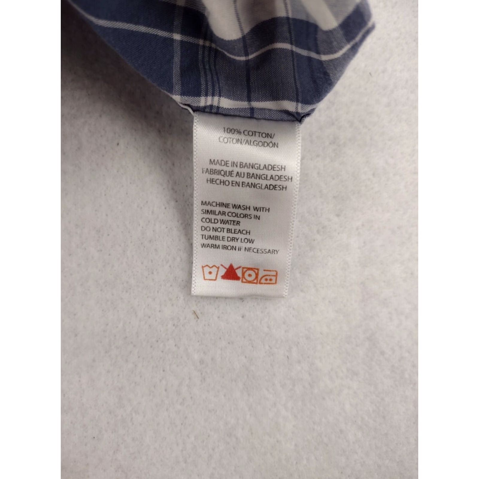 Vintage Wolverine Shirt Mens Large Short Sleeve Button Up Blue Plaid Size US L / EU 52-54 / 3 - 5 Thumbnail