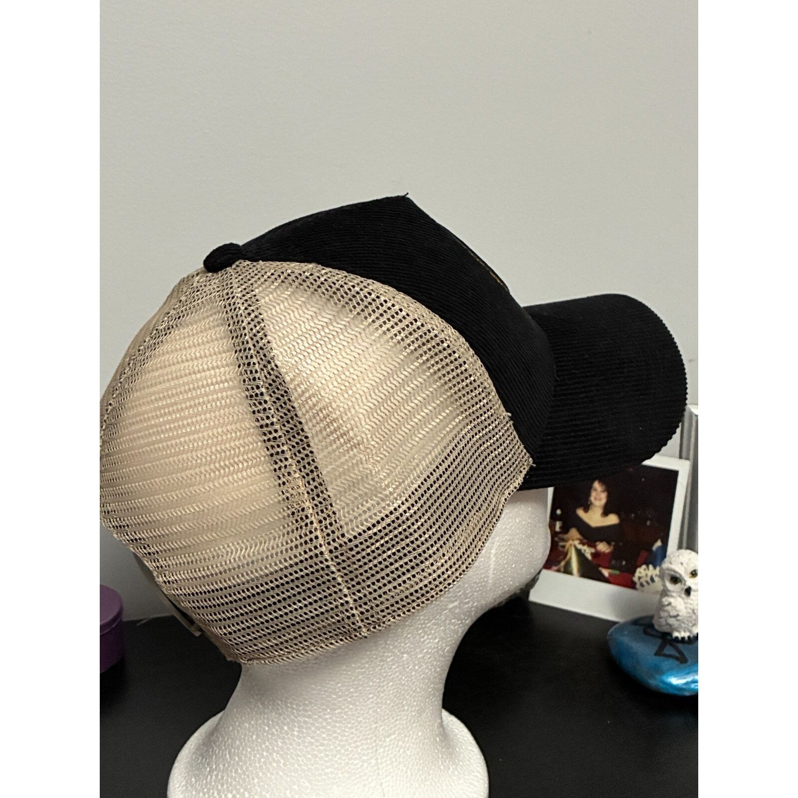 47 Brand Boston Bruins Corduroy Trucker Hat – Adjustable Mesh Cap Size ONE SIZE - 4 Thumbnail