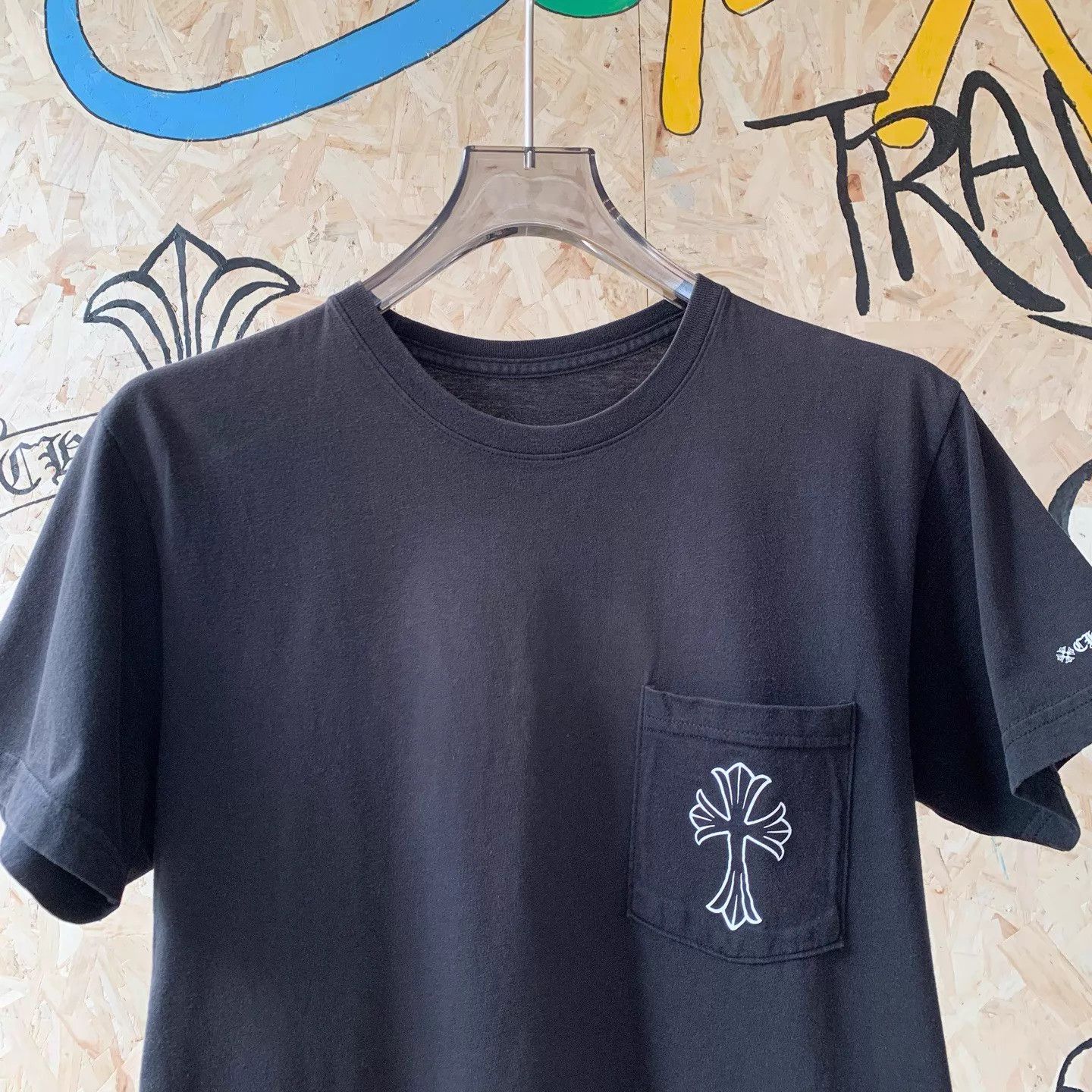 Chrome Hearts Chrome Hearts Sketch Cross SS Tee M 99 New Size US M / EU 48-50 / 2 - 3 Thumbnail
