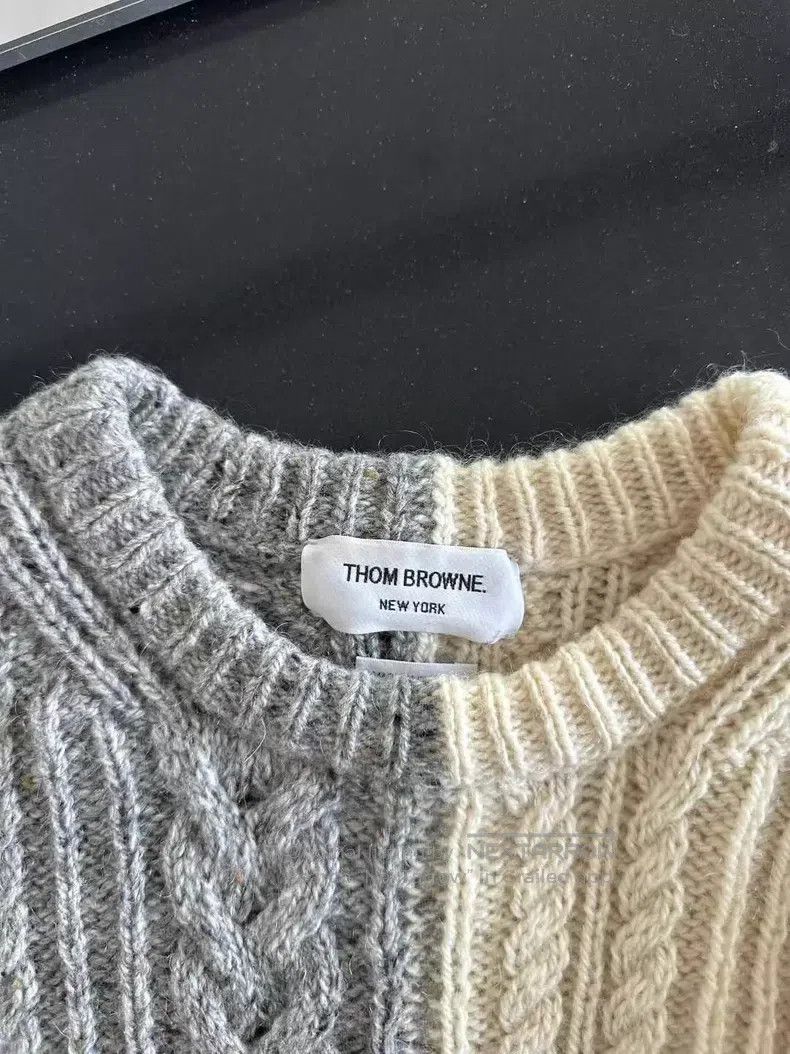 Thom Browne Thom Browne Colorblock Sweater Size US XL / EU 56 / 4 - 3 Thumbnail