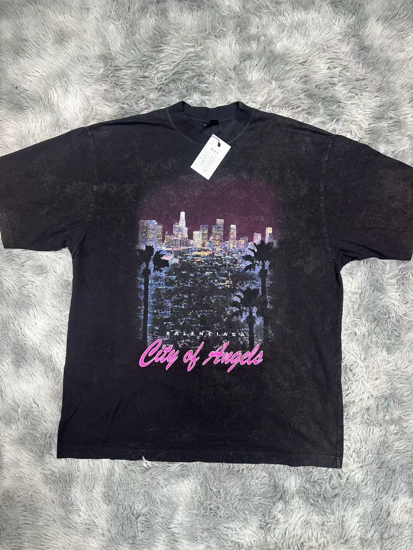 Balenciaga Balenciaga Pierced T-Shirt | Grailed