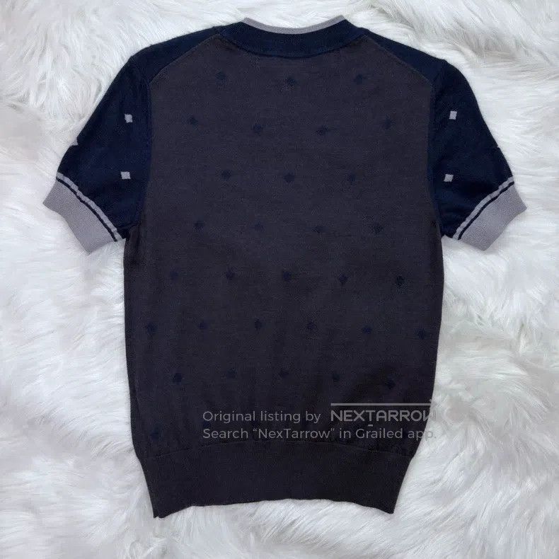 Hermes Hermes 22 Autumn-Winter Silk Cashmere Printed Short Sleeve Size XS / US 0-2 / IT 36-38 - 2 Thumbnail