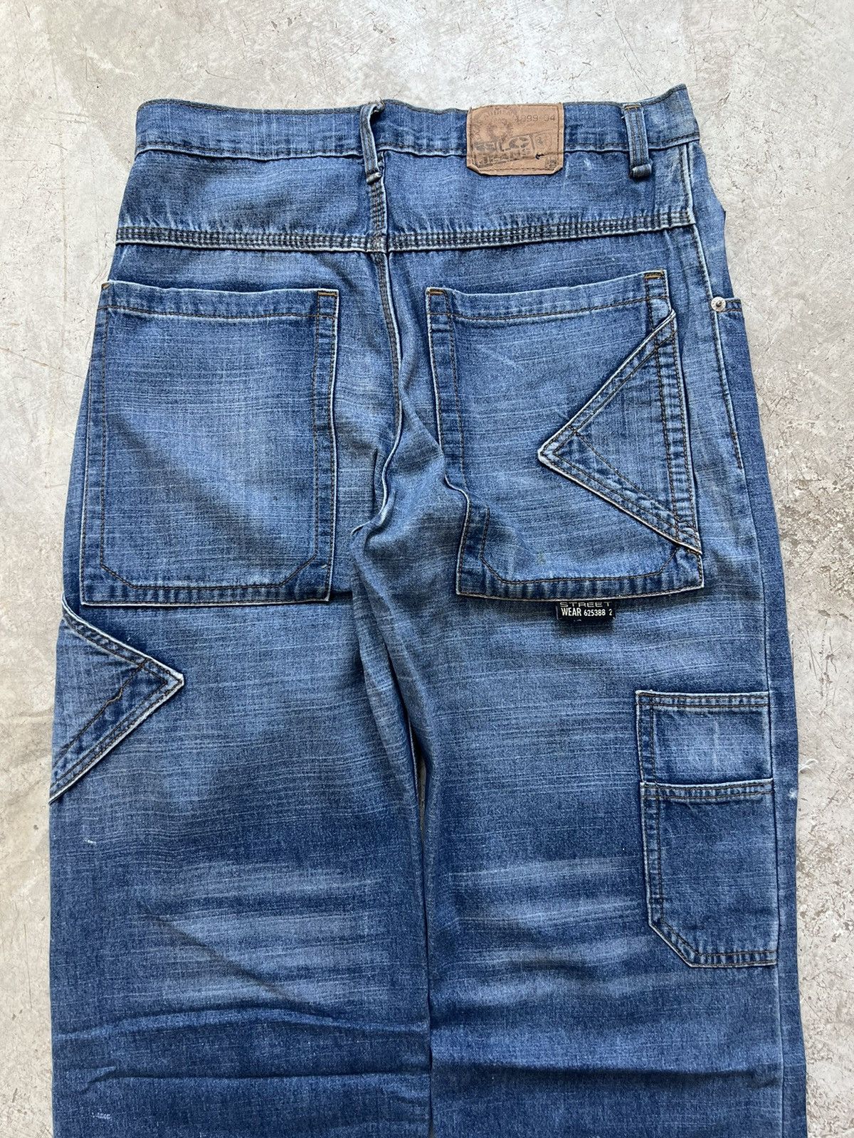 Vintage Vintage SLC Japanese Brand Baggy Distressed Pants Size US 31 - 8 Thumbnail