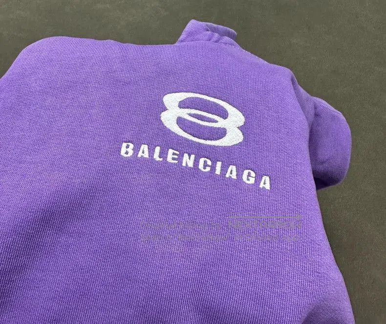 Balenciaga Balenciaga Paris Embroidered Logo Sweatshirt. Size US L / EU 52-54 / 3 - 4 Thumbnail