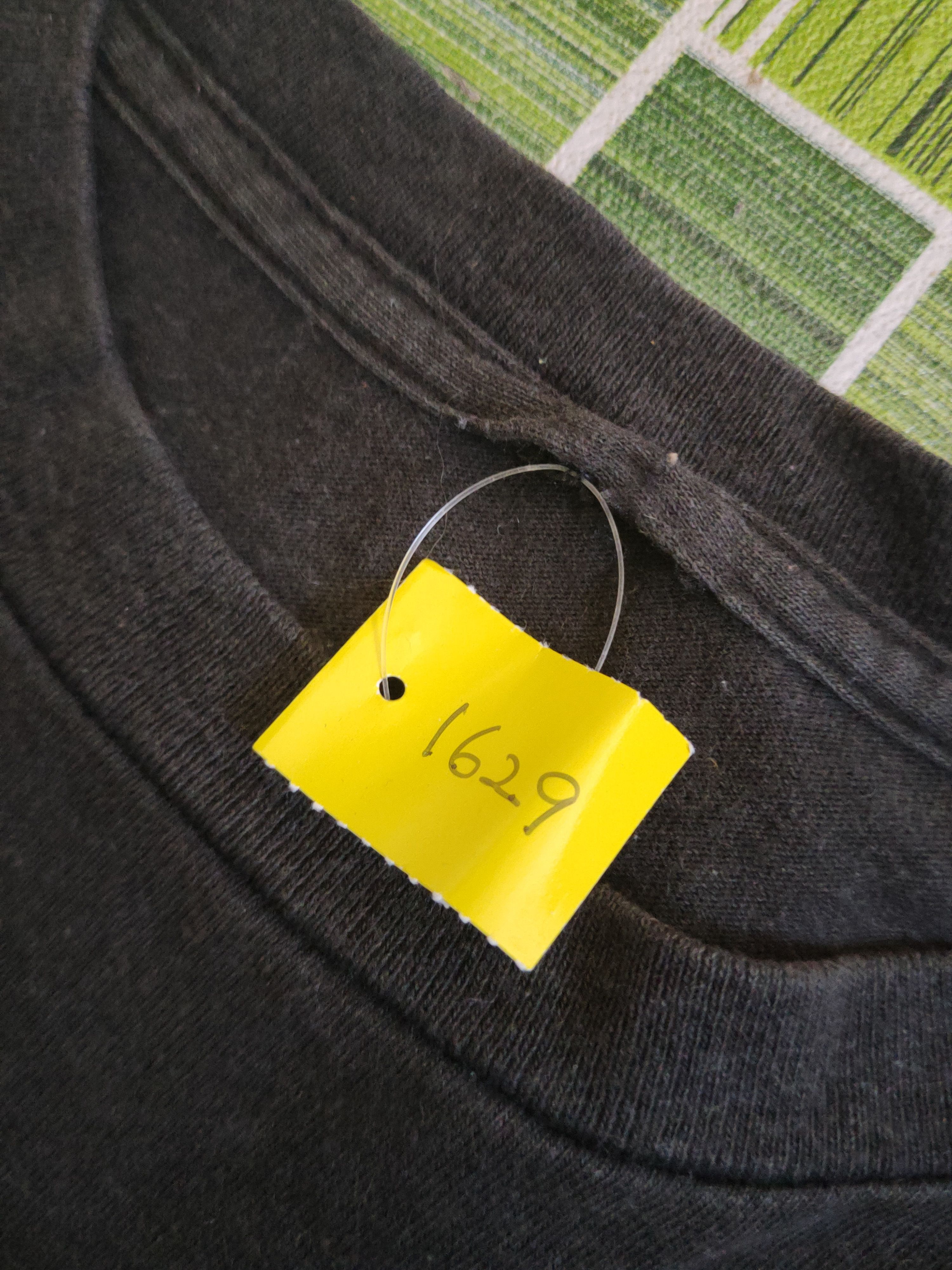 Stussy DL Stussy Black Faded vintage Short Sleeve T-shirt #1629 Size US M / EU 48-50 / 2 - 11 Thumbnail