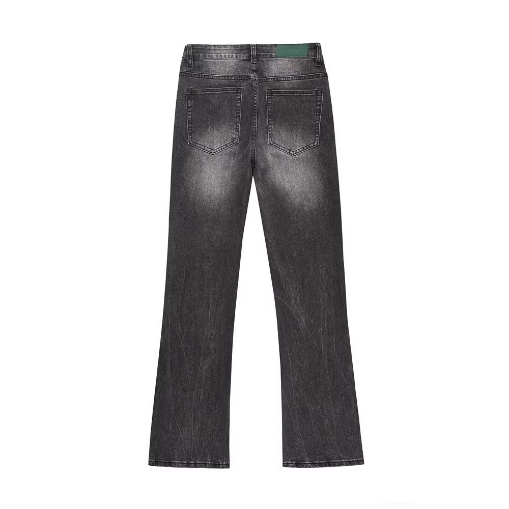 Japanese Brand × Vintage Retro loose casual straight flared washed jeans Size US 32 / EU 48 - 2 Thumbnail