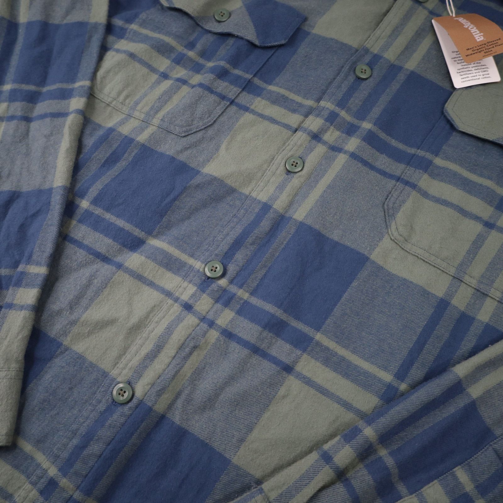 Patagonia NWT Patagonia Organic Cotton Flannel Shirt Size US XL / EU 56 / 4 - 4 Thumbnail