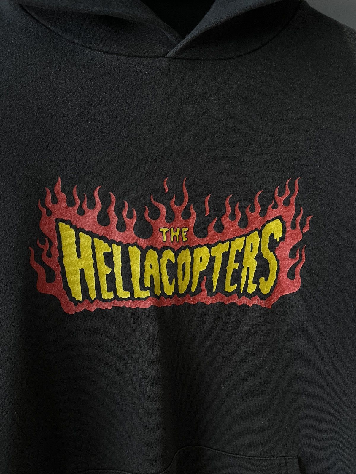 Band Tees Vintage The Hellacopters Band Logo Distressed Hoodie RareY2K Size US XL / EU 56 / 4 - 4 Thumbnail