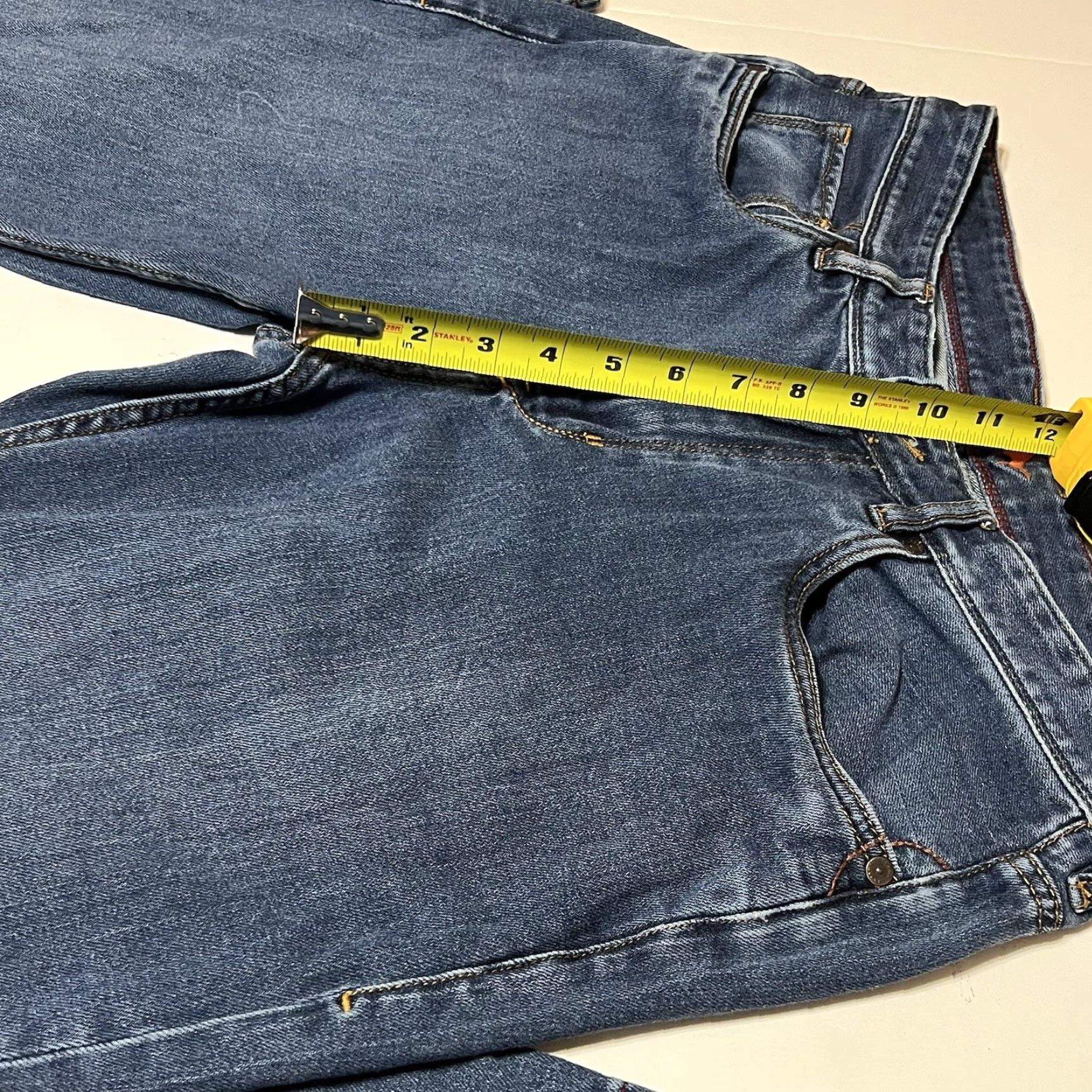 Tommy Bahama Tommy Bahama Antigua Cove Authentic Jeans Mens 34x30 34x28 Blue Denim Straight 5-Pocket Mid Rise Regular Size Type: Regular Size US 34 / EU 50 - 4 Thumbnail