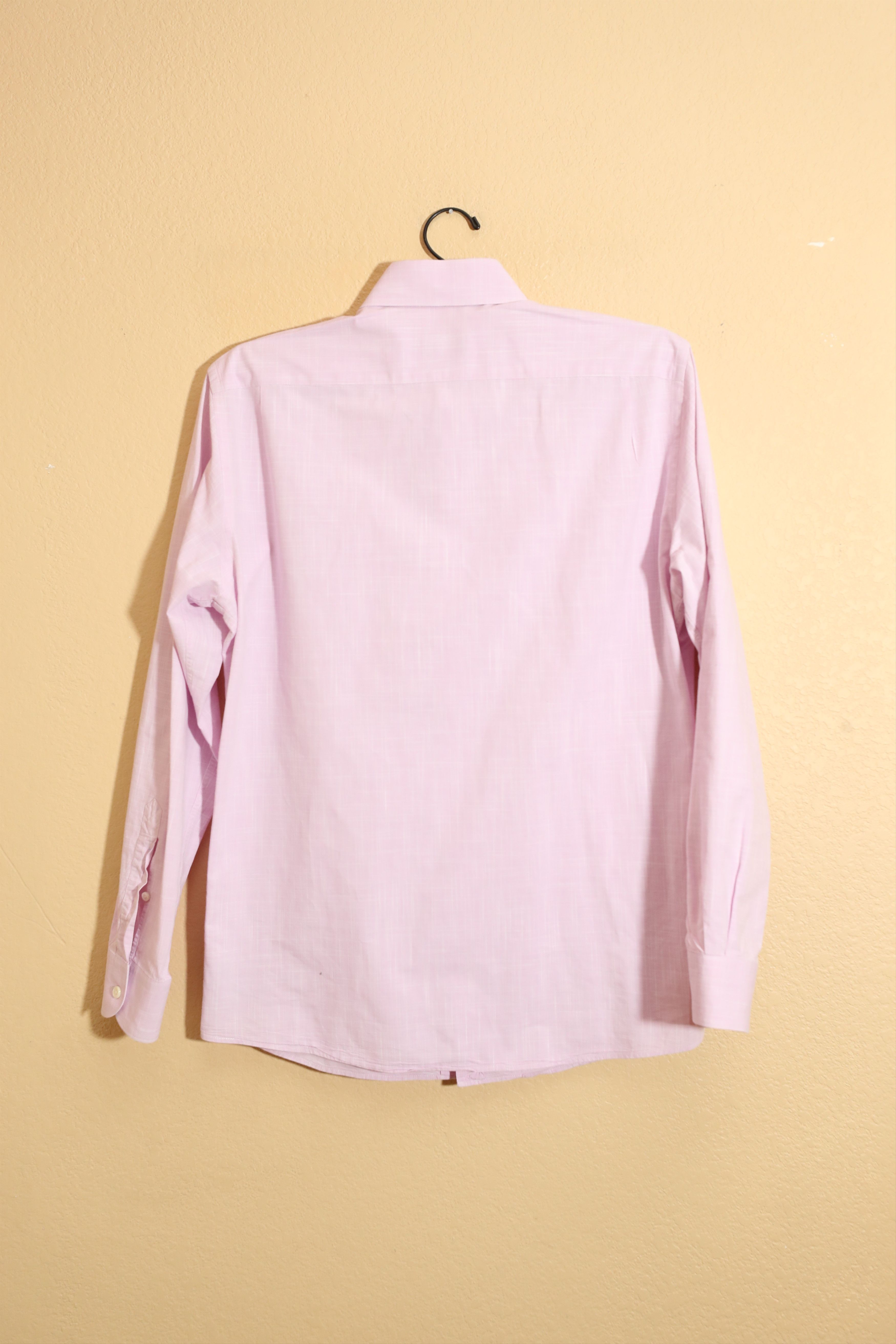 Ermenegildo Zegna Ermenegildo Zegna Pink Long Sleeve Buttondown Shirt (M) Size US M / EU 48-50 / 2 - 2 Thumbnail