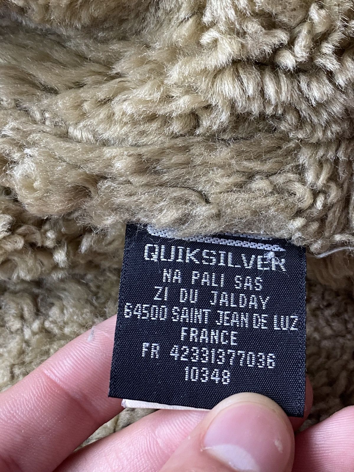 Quiksilver Quiksilver shearling jacket vintage 90’s rare avantgarde y2k Size US XL / EU 56 / 4 - 15 Thumbnail