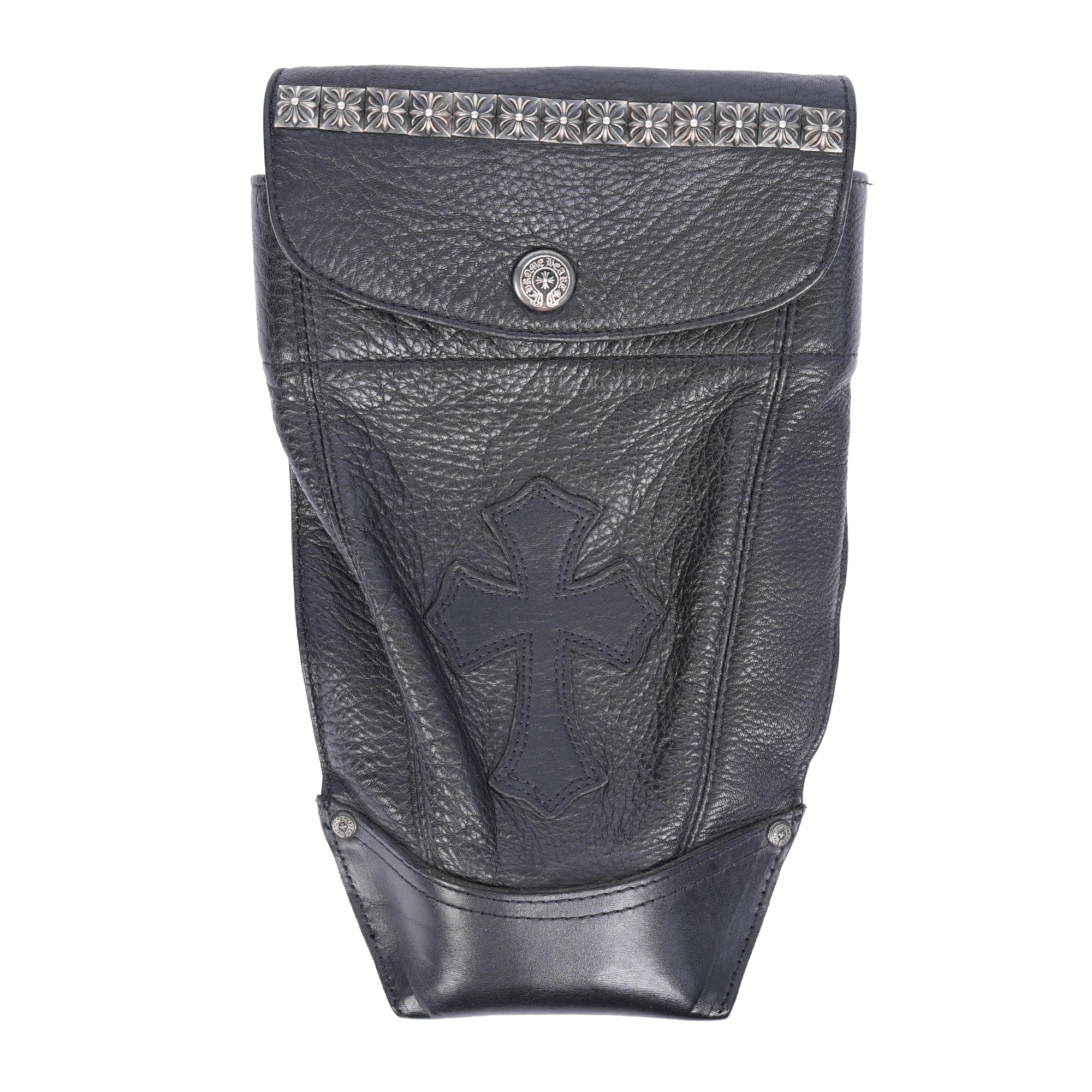 Chrome Hearts CHROME HEARTS PYRAMID STUDDED BELT LOOP BAG Size ONE SIZE - 1 Thumbnail