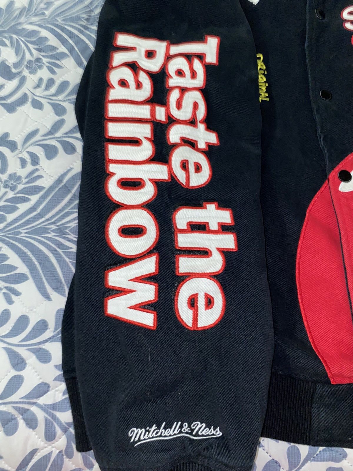 Mitchell & Ness × Supreme Supreme x Mitchell & Ness Skittles race jacket Size US L / EU 52-54 / 3 - 6 Thumbnail