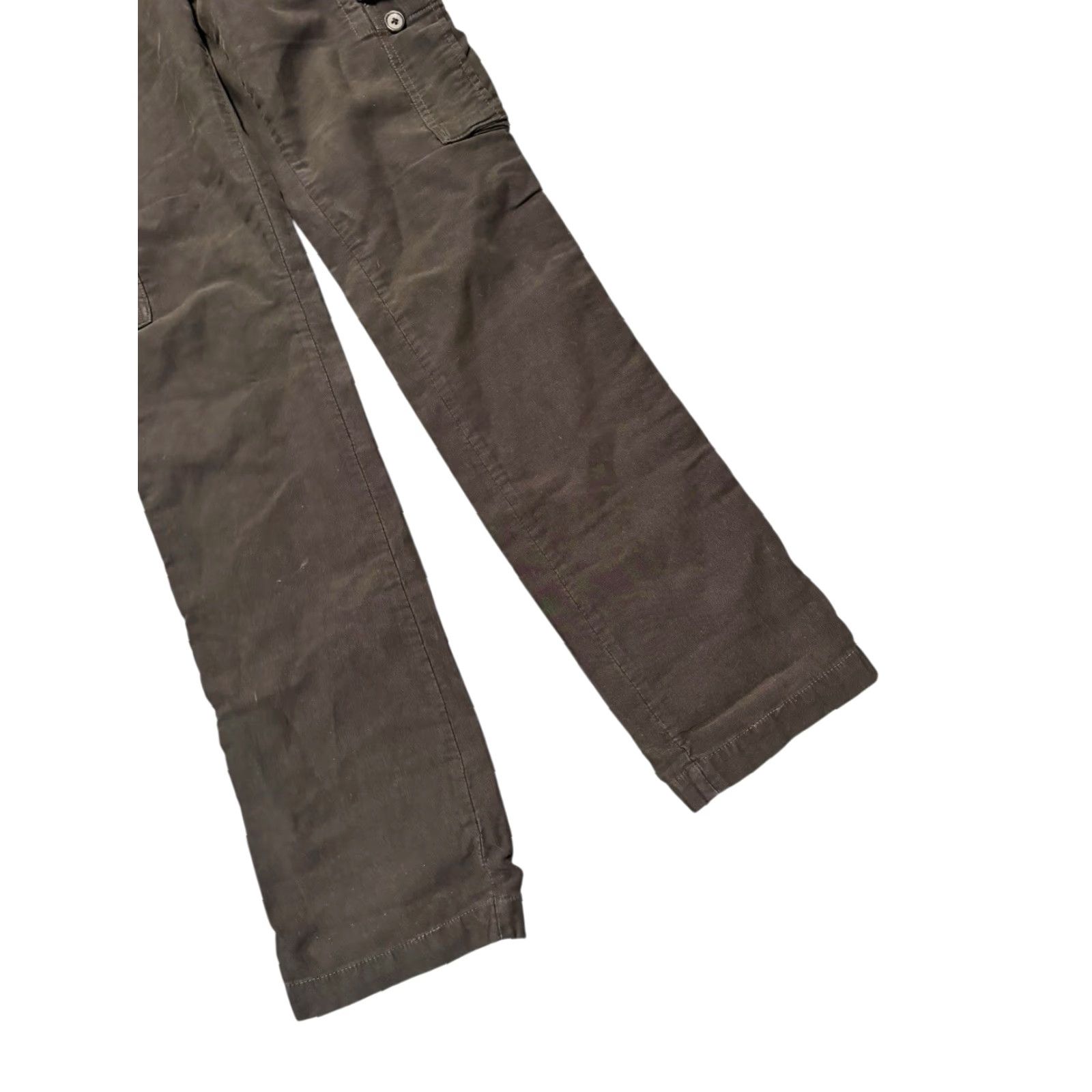 James Perse VINTAGE James Perse Los Angeles Pants Corduroy Cotton Cargo Detail Drawstring Black 27 Womens Size 27" / US 4 / IT 40 - 3 Thumbnail