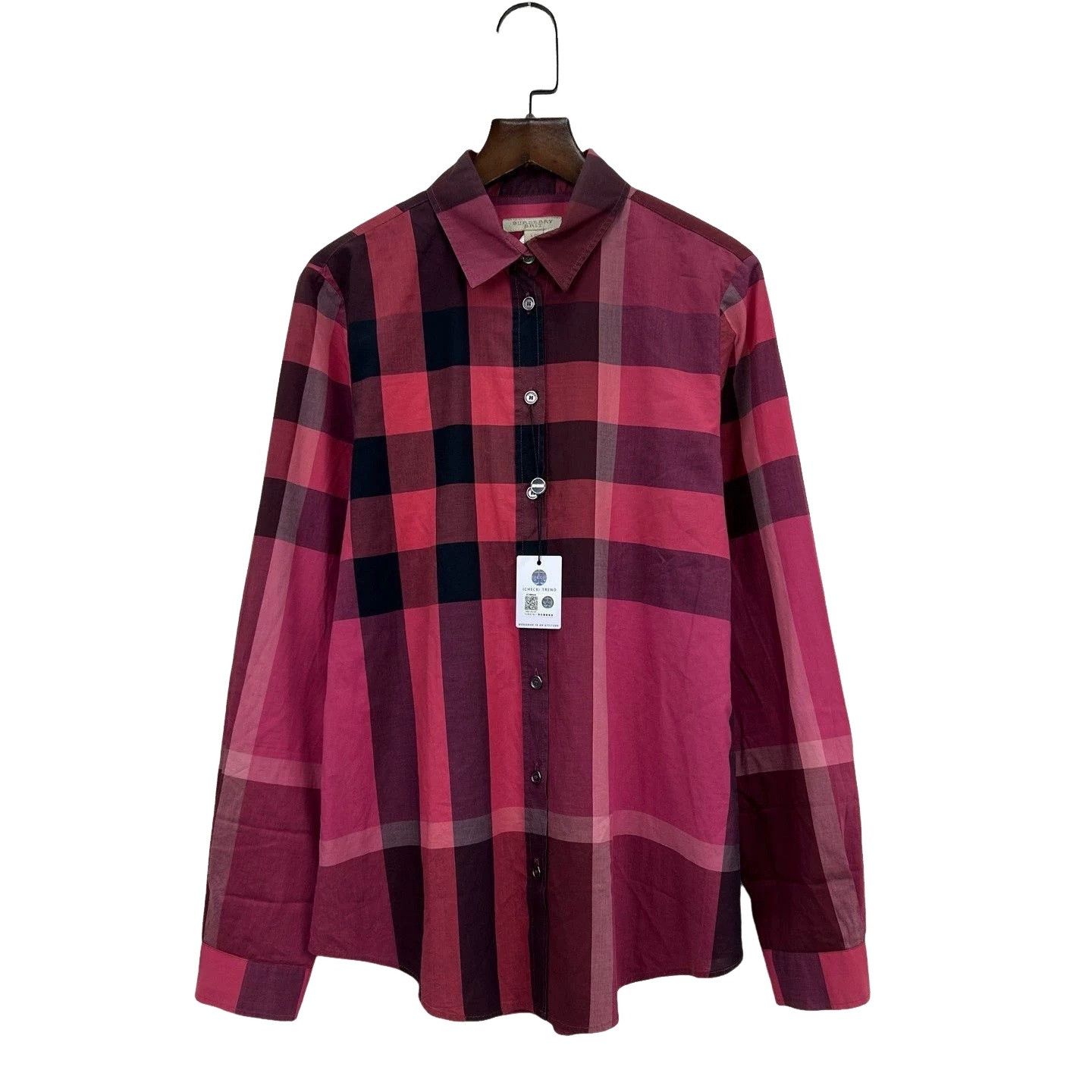 Burberry Burberry Brit Check Button Up Shirt XS Size XS / US 0-2 / IT 36-38 - 1 Thumbnail