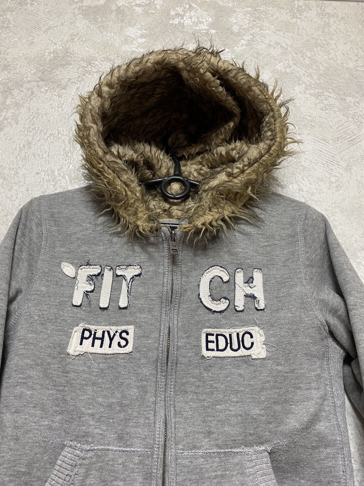 Abercrombie & Fitch Abercrombie & Fitch fur Zip hoodie y2k Size M / US 6-8 / IT 42-44 - 6 Thumbnail